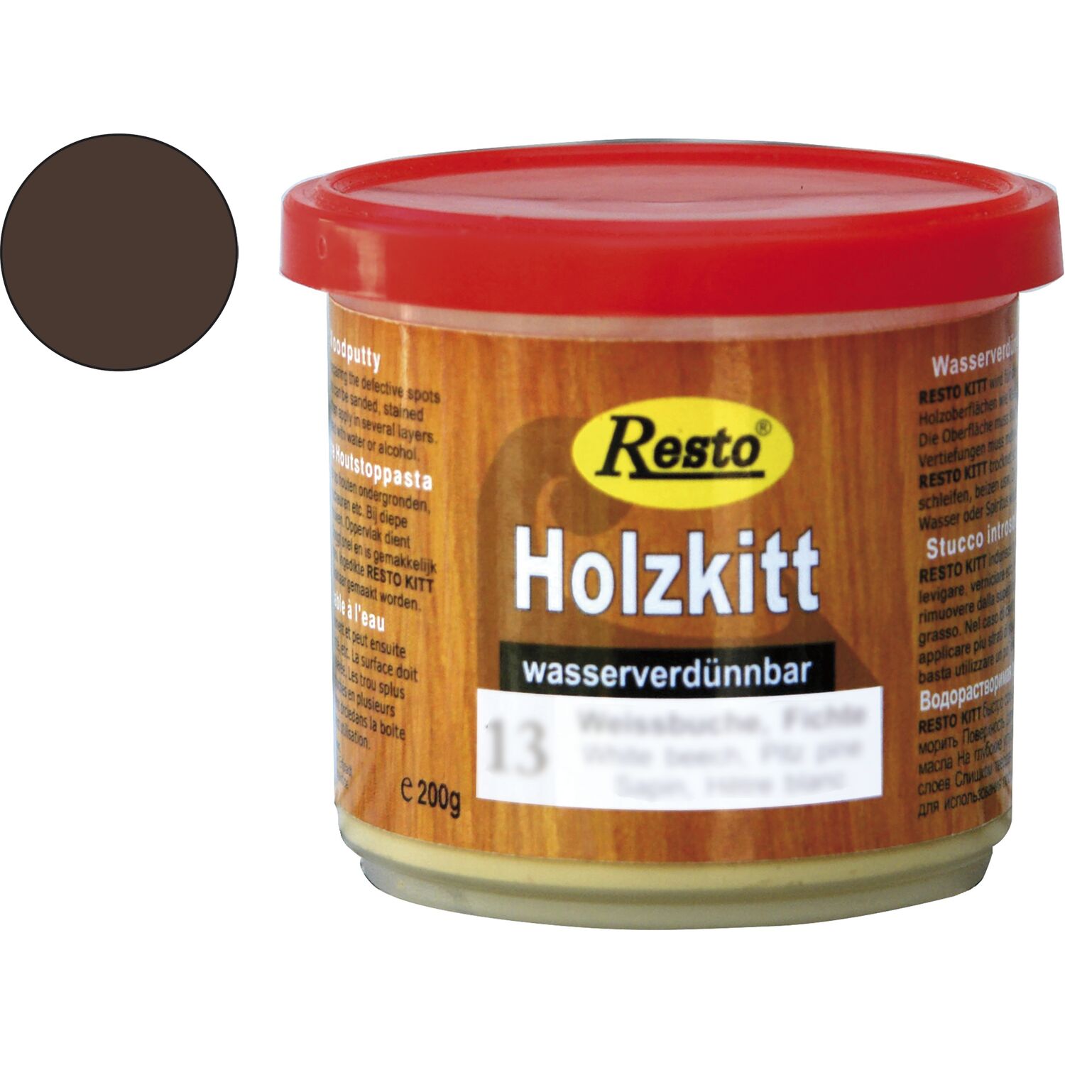 RESTO Holzkitt Wenge 200g