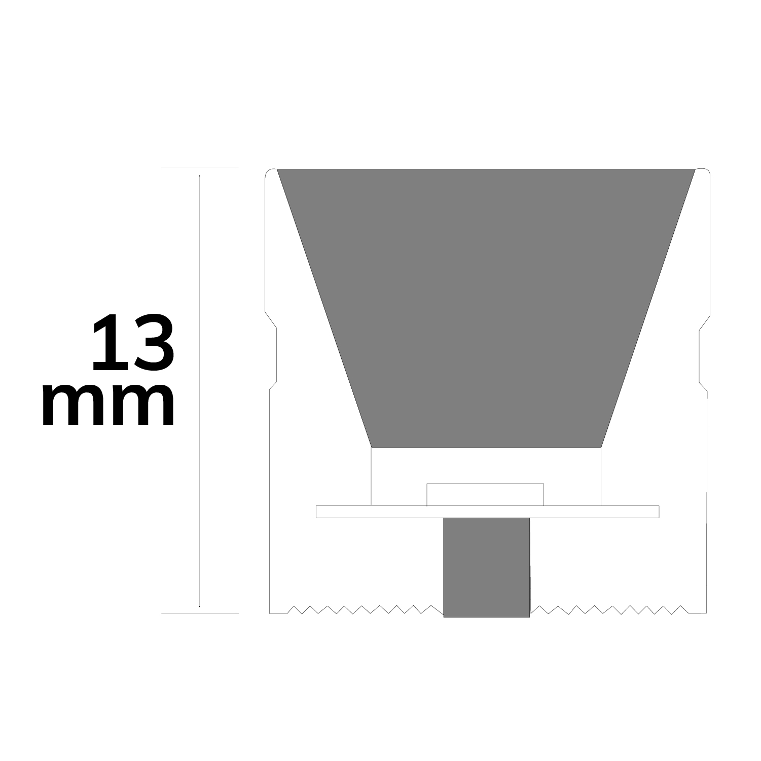 ISOLED LED NEON RGB Flexband B13H13 24V DC 12W IP67 5m Rolle 140 LED/m inkl. Montageclips