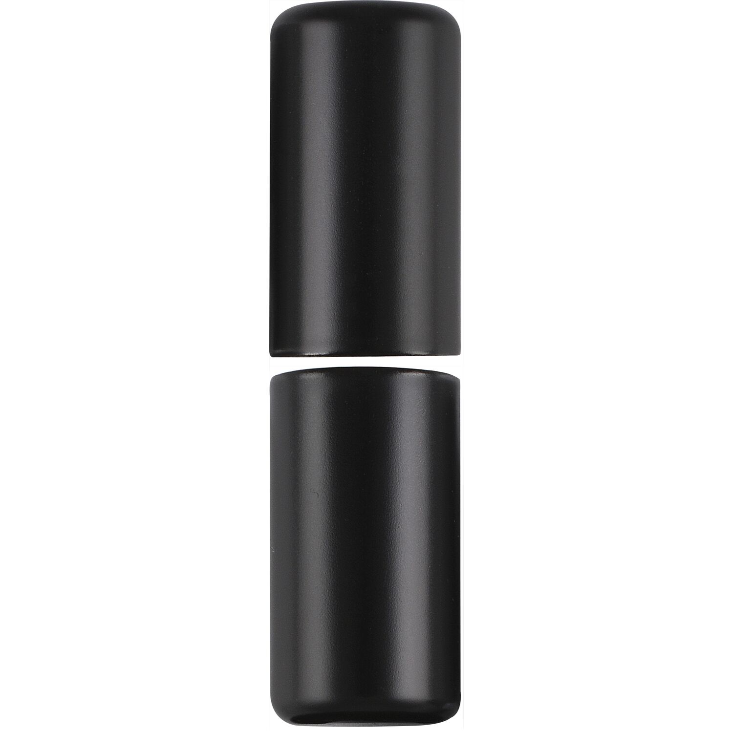 SFS Aufsteckhülsen flachrund, 16 mm, Aluminium schwarz RAL 9005