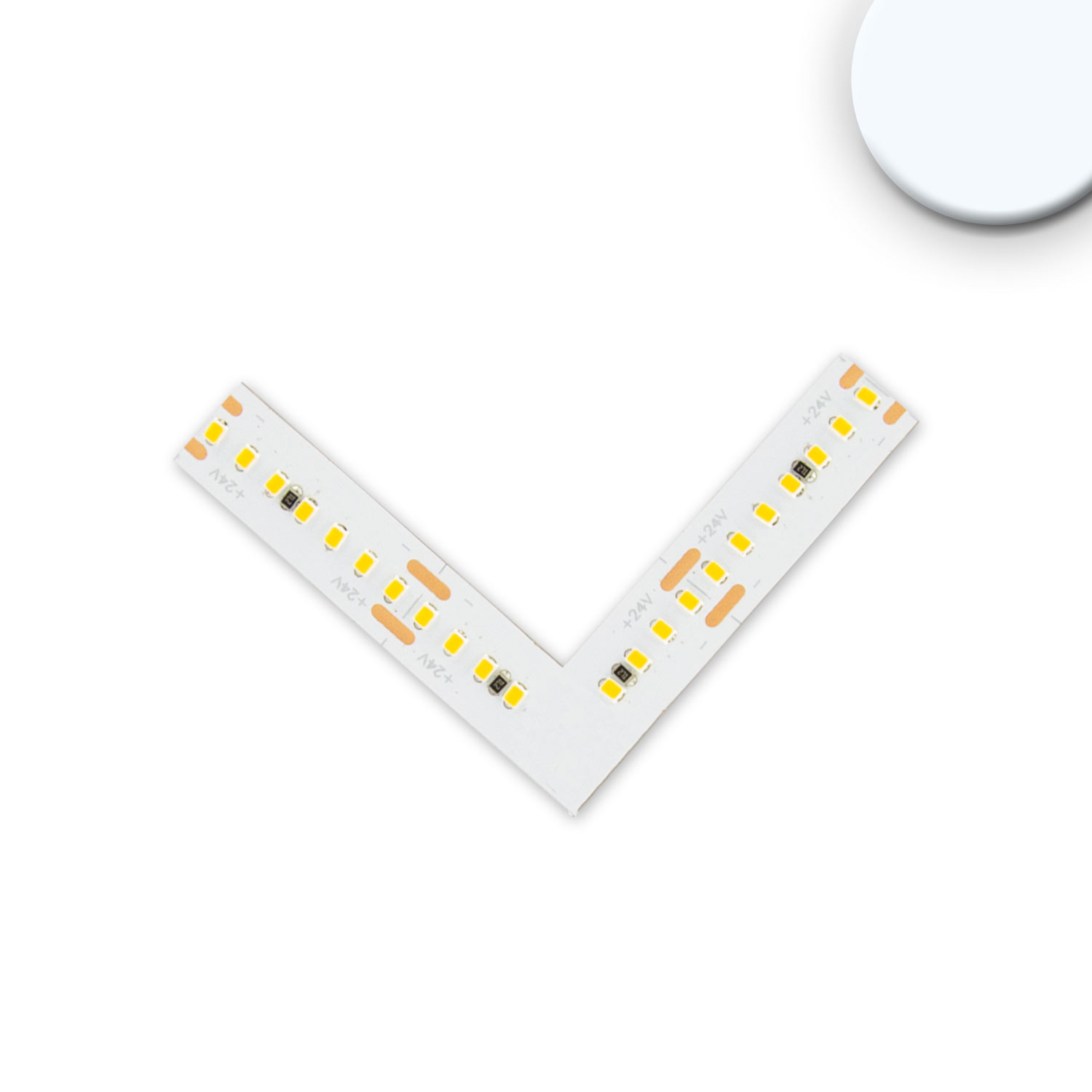 ISOLED Eckverbindung leuchtend 0,8W für CRI965 Linear10 Flexband 24V DC 15W IP20 ISOLED Eckverbindung leuchtend 0,8W für CRI965 Linear10 Flexband 24V DC 15W IP20