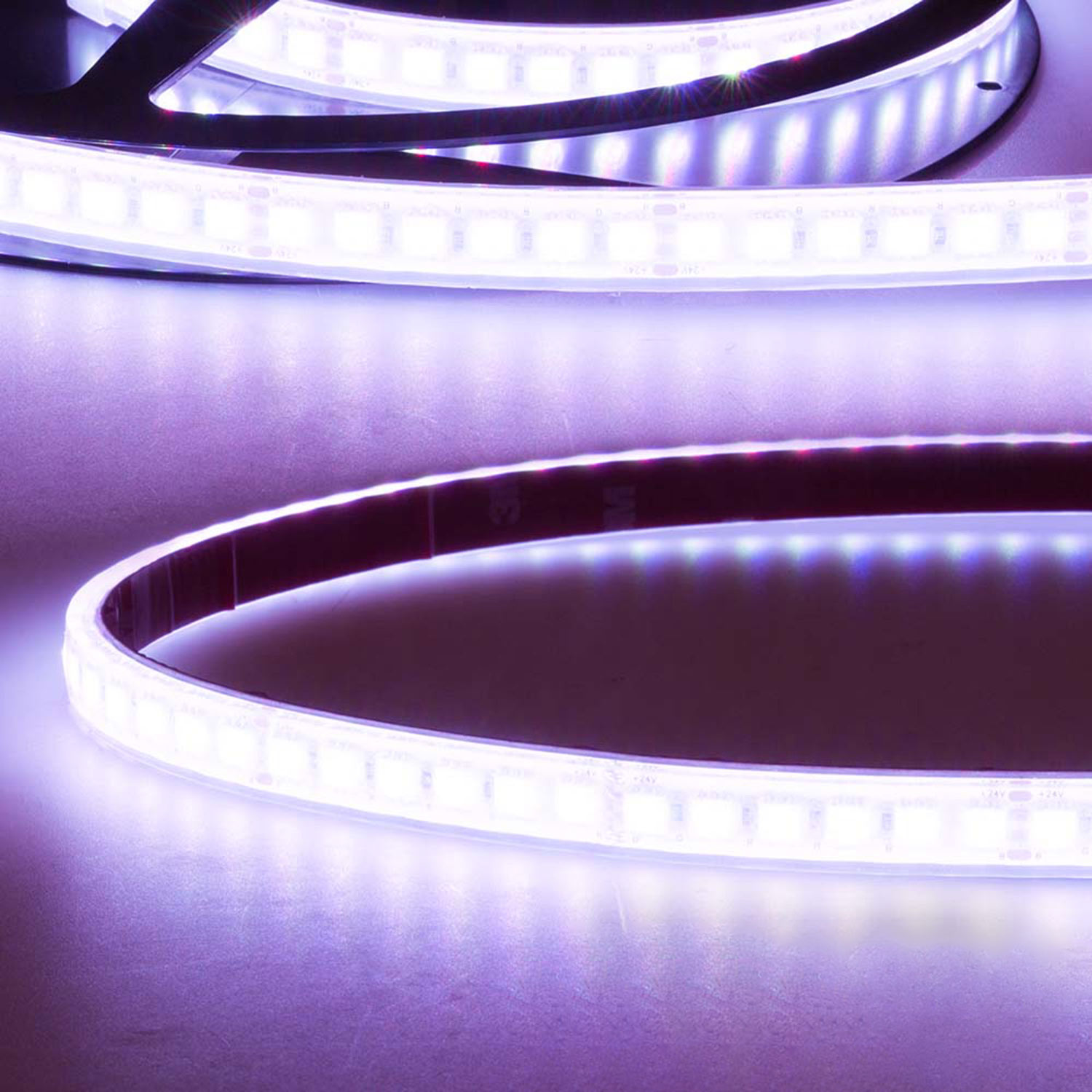 ISOLED LED AQUA RGB Linear Flexband 24V DC 12W IP67 10m Rolle 120 LED/m ISOLED LED AQUA RGB Linear Flexband 24V DC 12W IP67 10m Rolle 120 LED/m