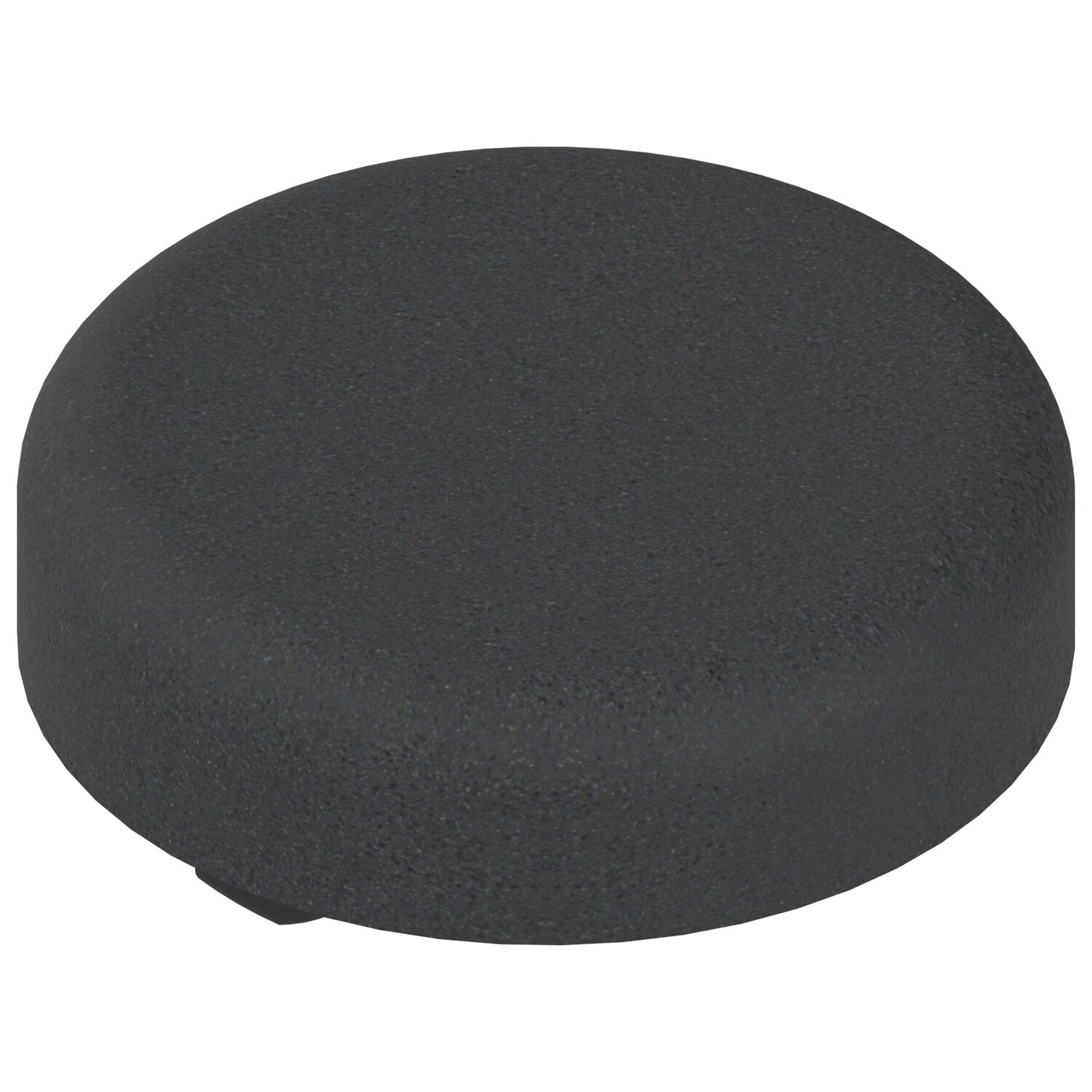 blum CLIP top Topfabdeckung - Glastürscharnier rund, Kunststoff schwarz
