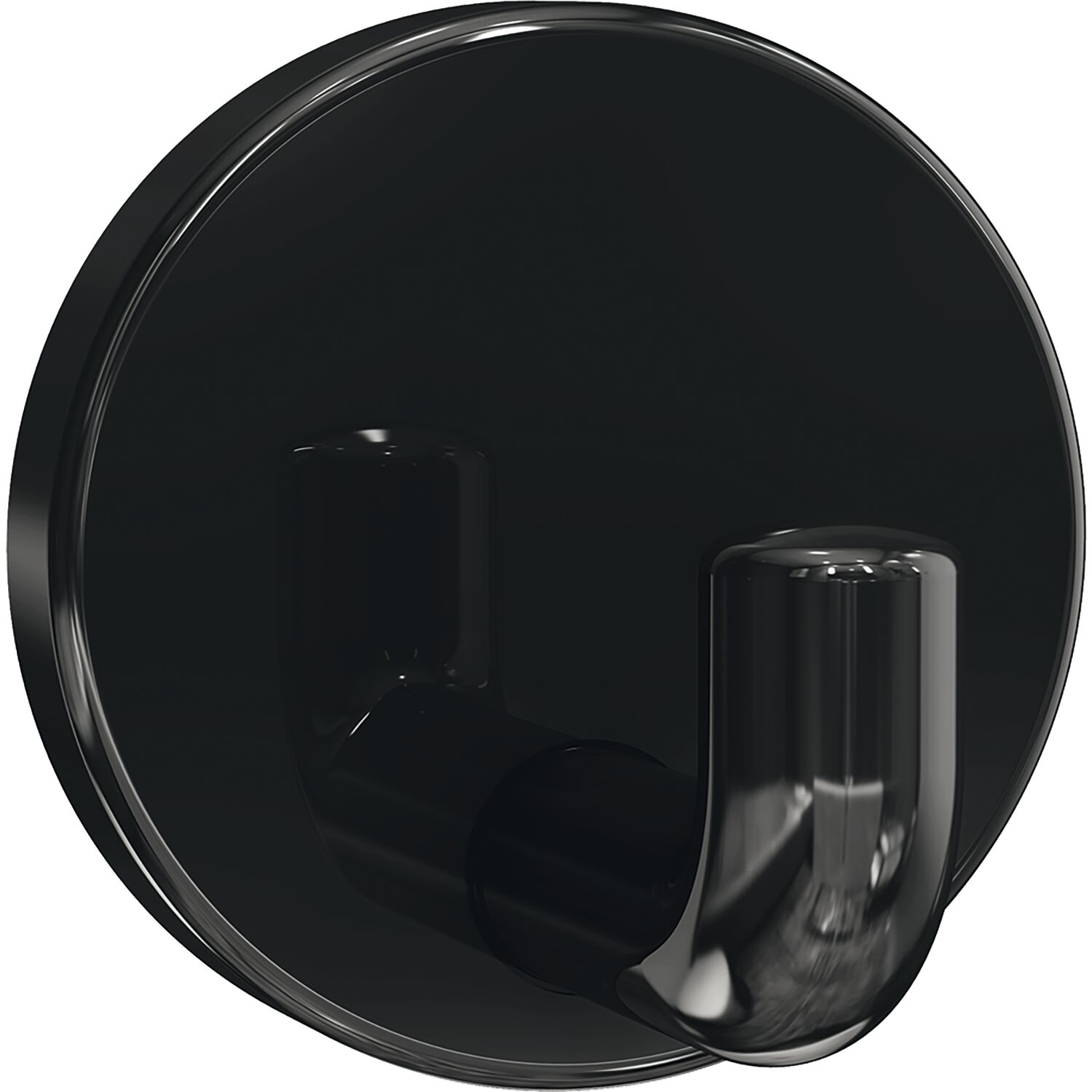 HEWI #801.90.010 90 Mantelhaken Höhe 40mm Polyamid tiefschwarz glänzend