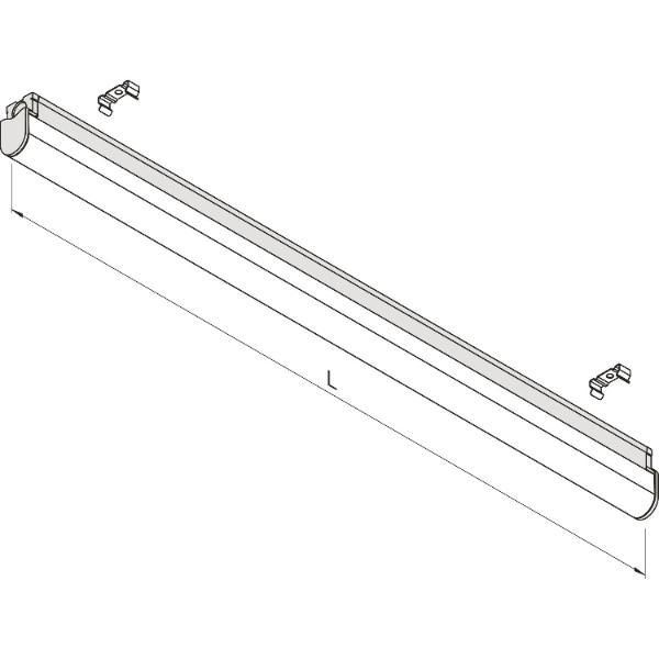 Elektra Unterbauleuchte LD 8021 A 22W 3000K 1446mm weiß