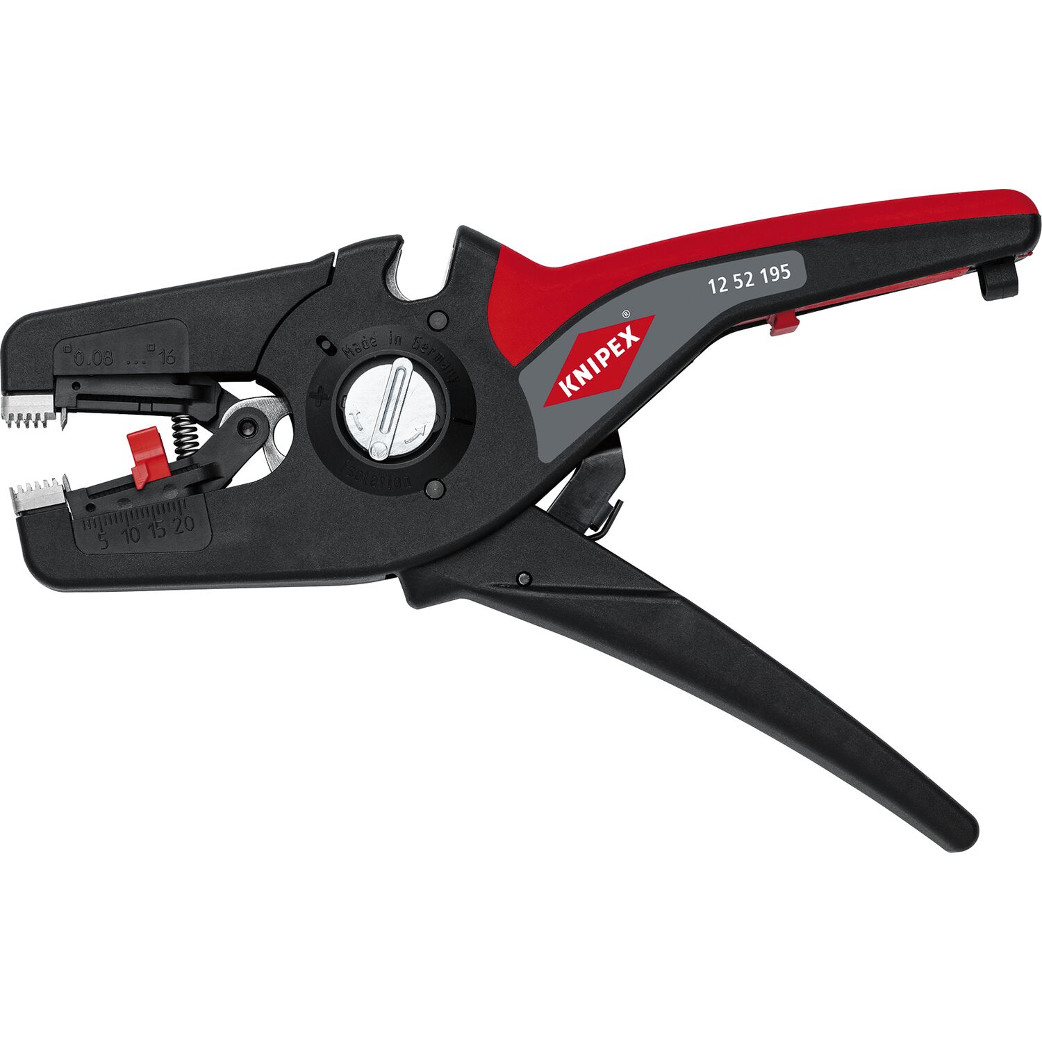 Knipex Abisolierzange PreciStrip 16 selbstanpassend AWG 28-5 0.08-16.0 mm²