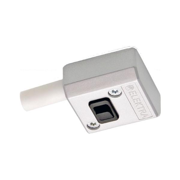 Elektra ELEKTRA Schaltermodul LD 8010A Silber inkl. Anschlussleitung mit Ministecker.
