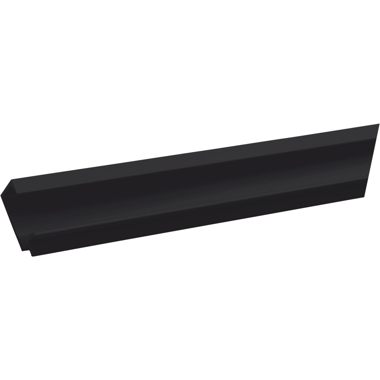 Griffleiste Aithra Länge 2500mm ablängbar Aluminium schwarz eloxiert