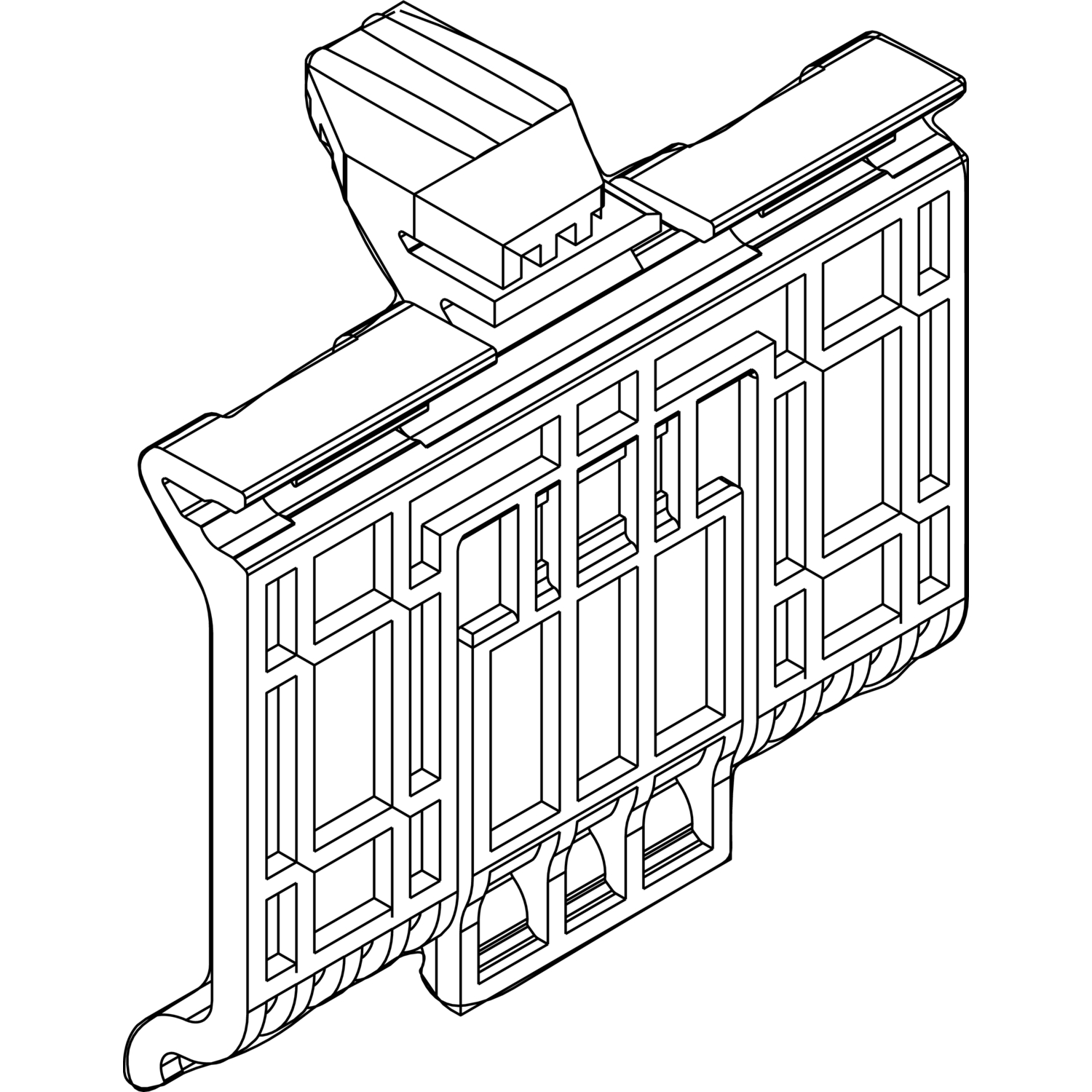 DORMA-Glas Muto 80 Adapter zu Abdeckprofil