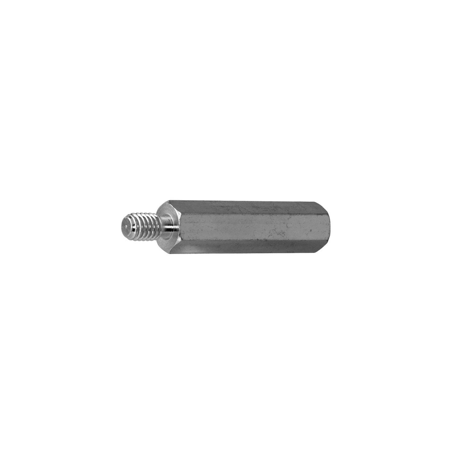 Distanzhalter M 3x10 Innen-/Aussengewinde verzinkt-blau (100 Stück)