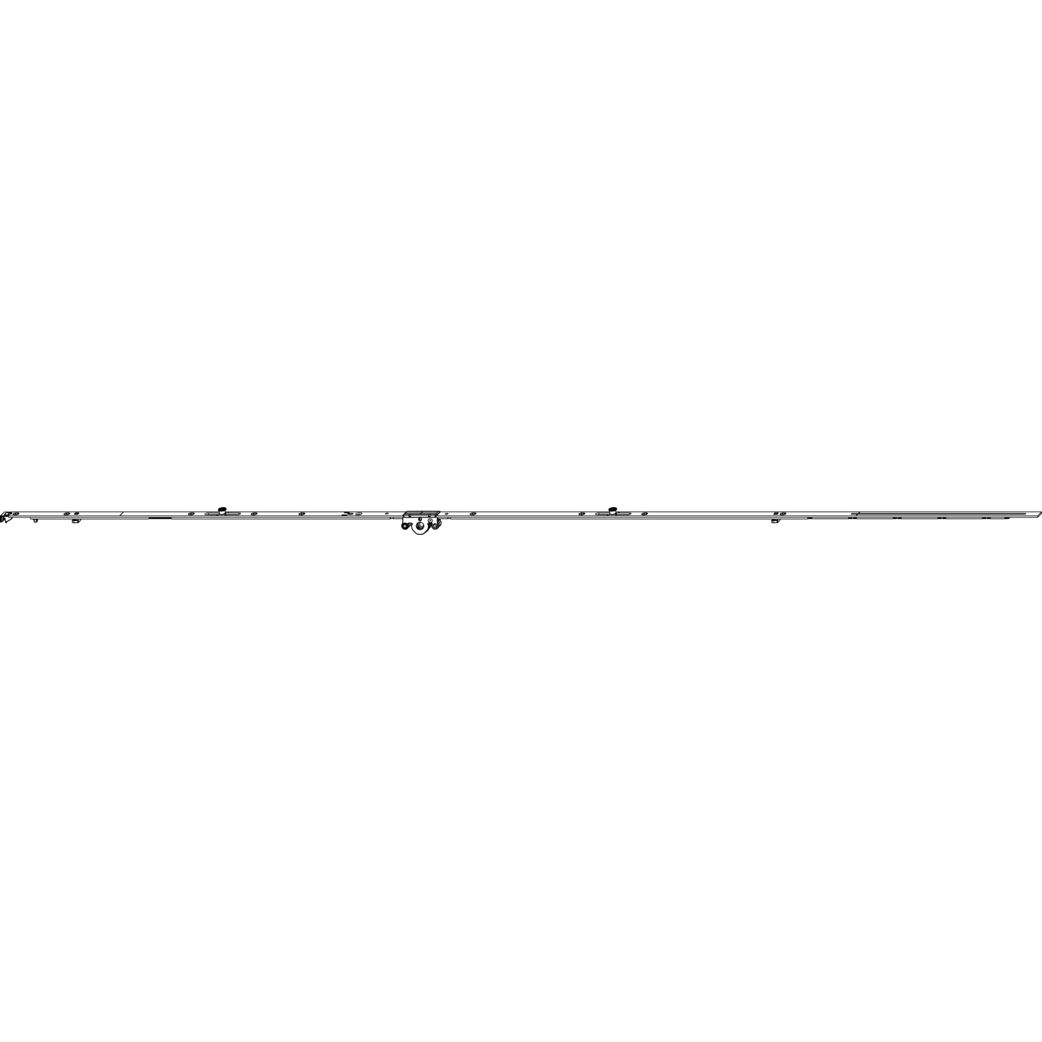 MACO MM D-Getriebe fix, DM 15 mm, 2iS, FFH 1341-1590 mm (201836)