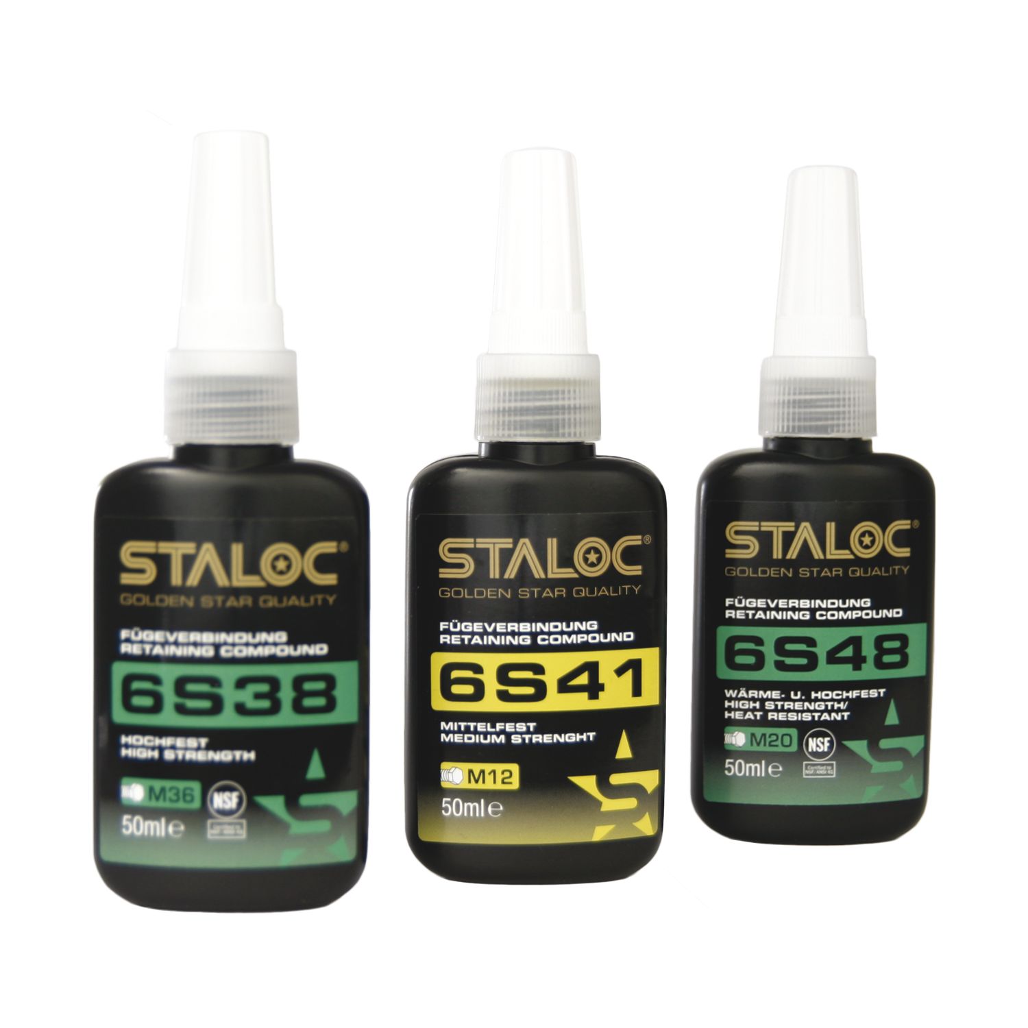 STALOC 6S41 Fügeverbindung mittelfest 50ml (0.05l)