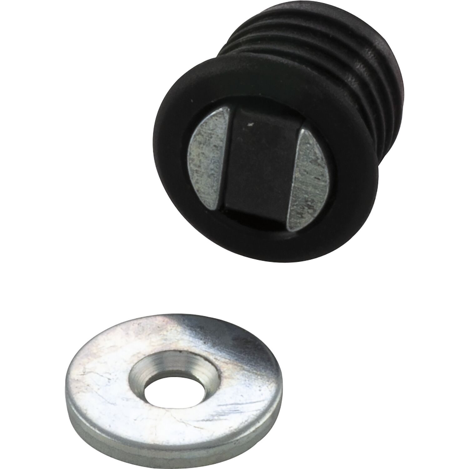 Maco #22.0638 Einbohrmagnetschnapper Type 14, Ø 14mm, Kunststoff schwarz