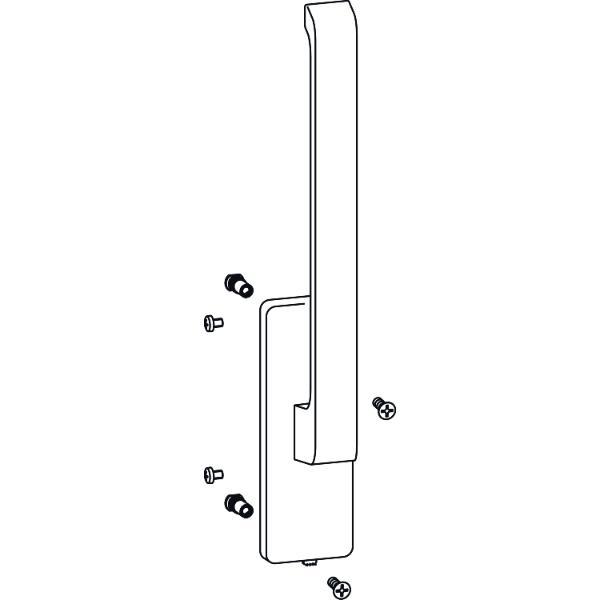 GU -966 Getriebe-Drehgriff DIRIGENT, Aussperrsicherung, weiß, rechts