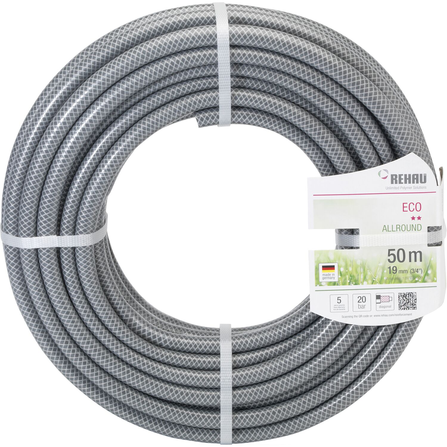 REHAU Allround Gartenschlauch Eco 3/4" 50m