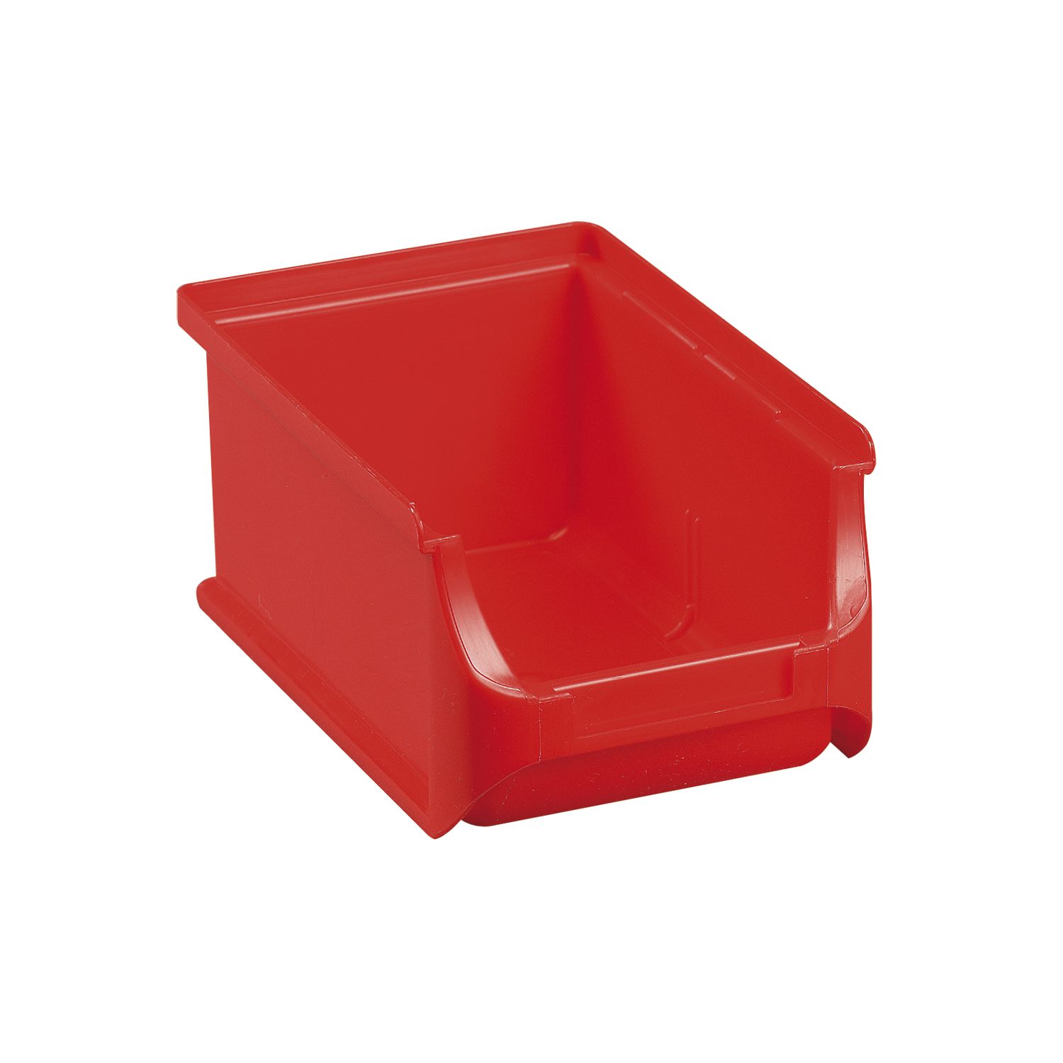 Allit Sichtlagerkasten Größe 2 Farbe rot 160 x 102 x 75 mm