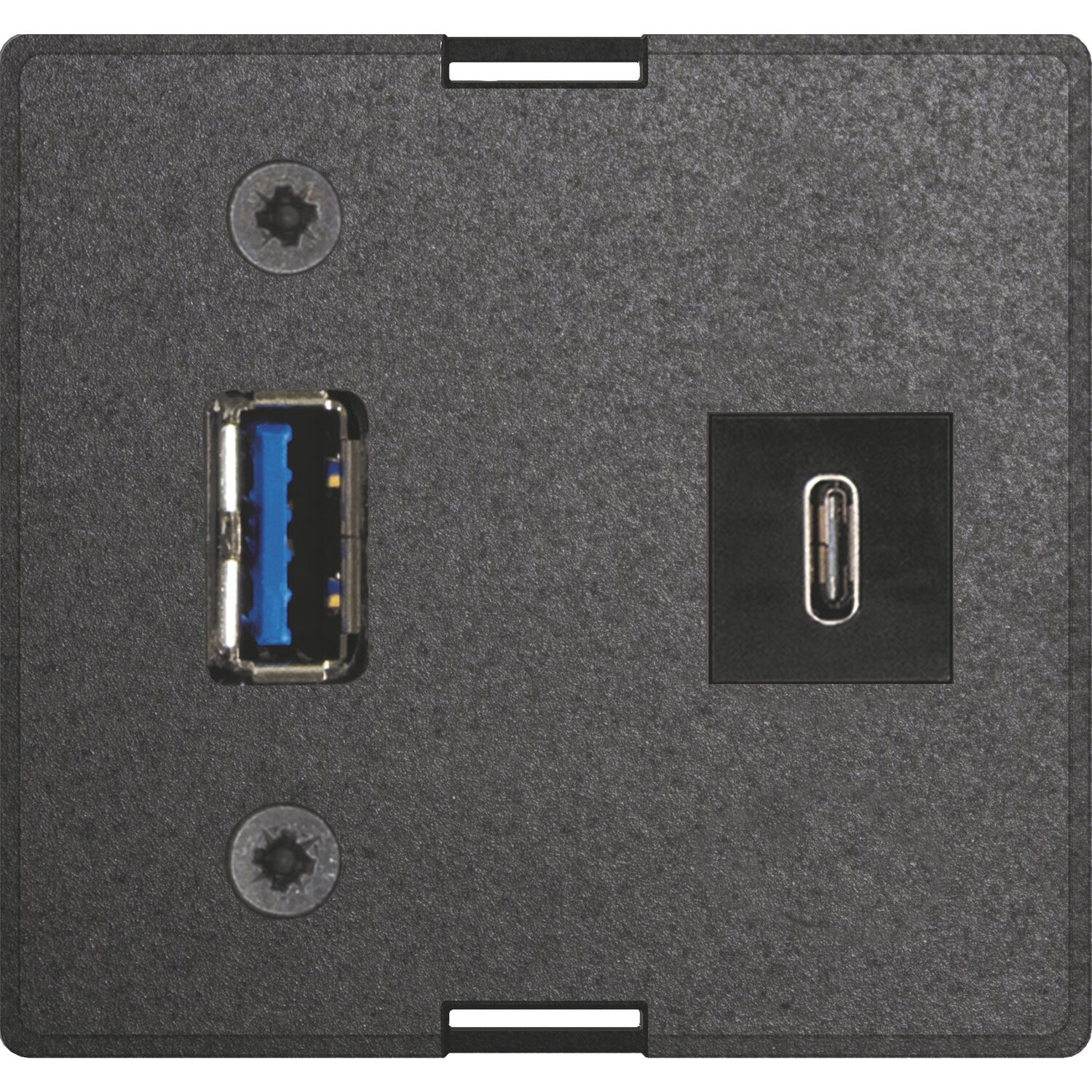 EVOline Wechselmodul USB Typ A + USB Typ C Charger