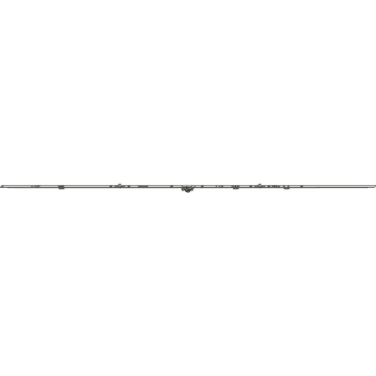ROTO NT/NX DK-Getriebe KSR konstant DM 15 mm L=1690/1000 mm 2V silber