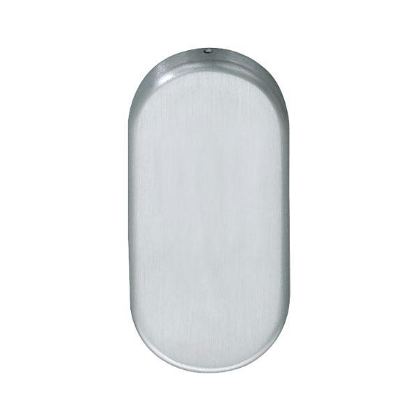 Blindrosette BL, 70 x 33 x 7 mm, Edelstahl rostfrei