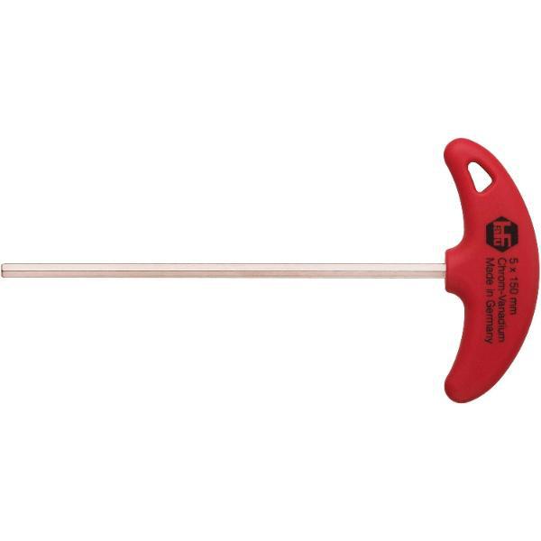 HaFu Sechskant Stiftschlüssel mit T-Griff 6,0 mm Länge 200 mm