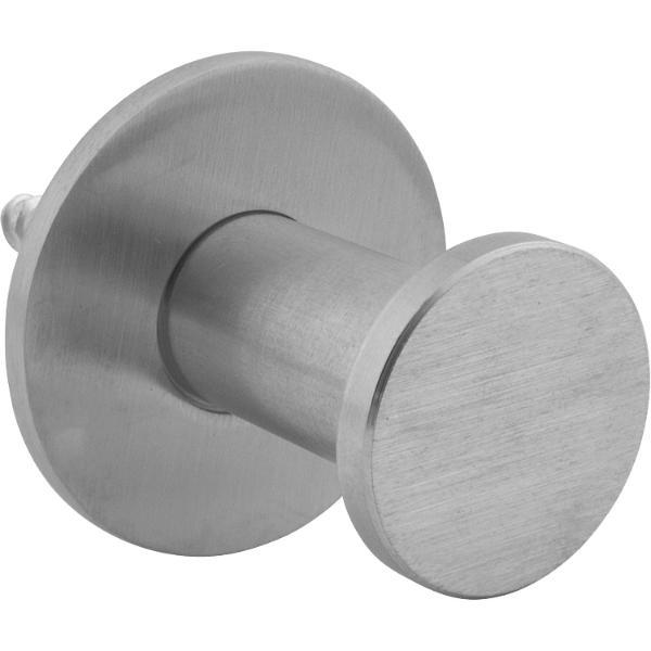 Technik Team Mantelhaken Kuka mit Platte ø 35mm Tiefe 30mm Edelstahl gebürstet