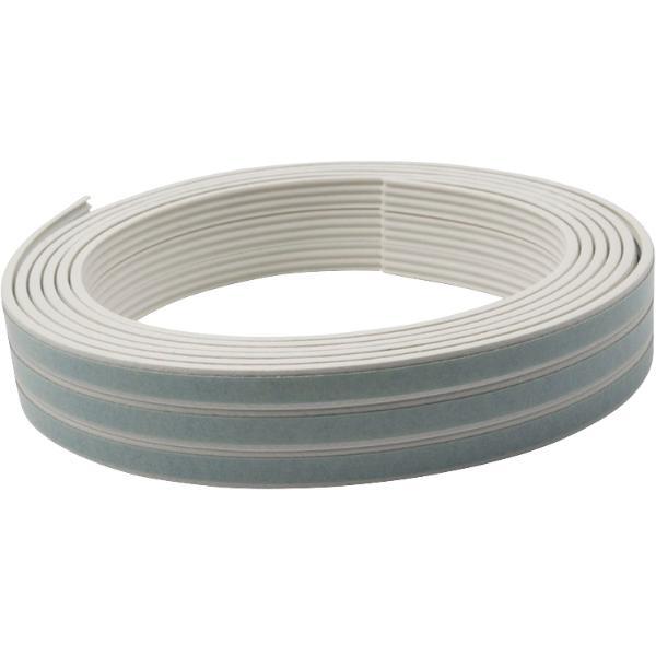 Ellen Dichtungsprofil selbstklebend, Typ K, Kunststoff weiß, 1 Stück = 7,5 Meter