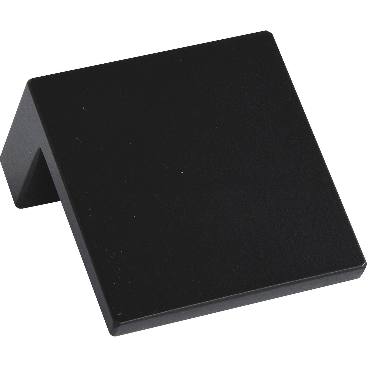Simausrom Möbelgriff Wolin Lochabstand 32 Breite 40mm Alu schwarz (RAL 9005)
