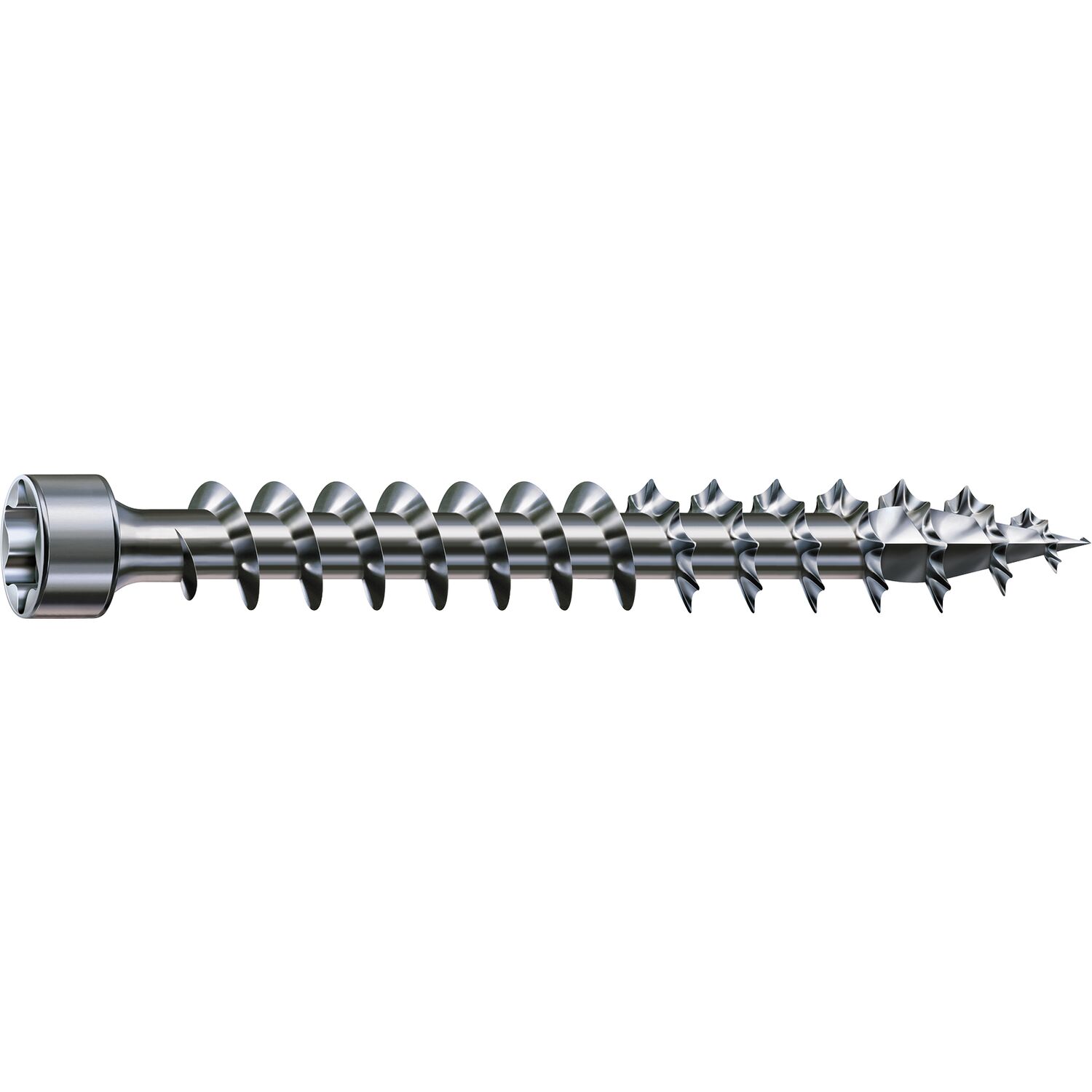 Spax Holzbauschraube Zylinderkopf 6.0x100 VG Torx 30 WiroxSilber mit Bewertung (100Stk)