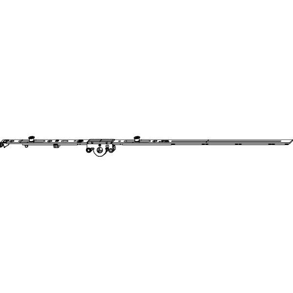 Maco #214441 MACO MM D-/DK-Getriebe fix, EH, DM 15 mm, 2iS, FFH 510-660 mm (214441)