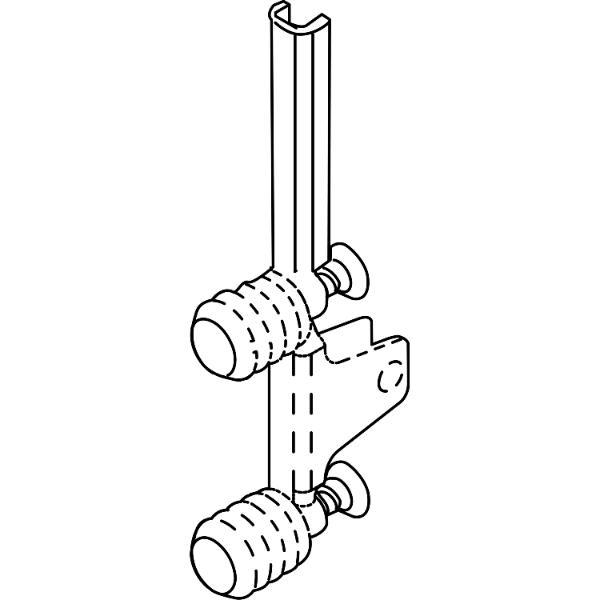 blum LEGRABOX Frontbefestigung Höhe K, Montageart EXPANDO