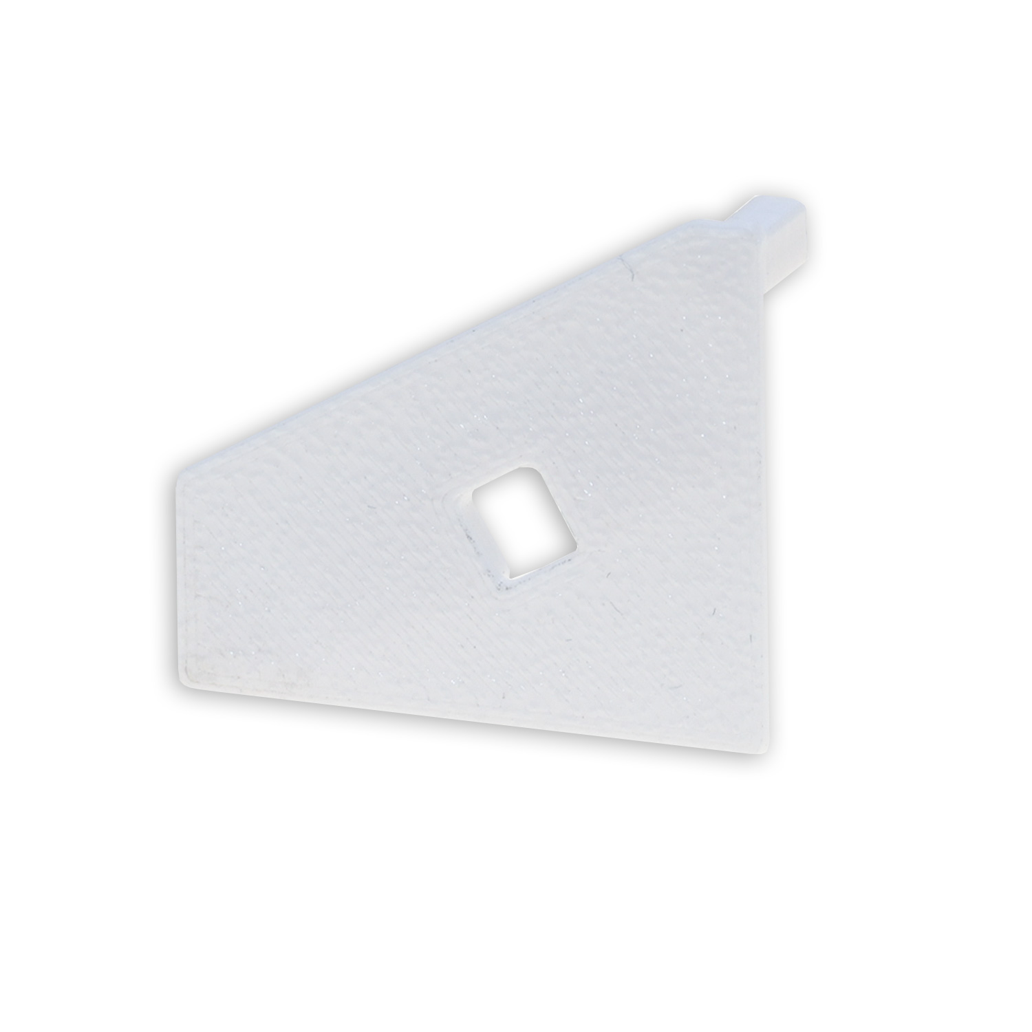 ISOLED Endkappe EC111R weiß für Profil CORNER18 mit Kabeldurchführung rechts 1 STK