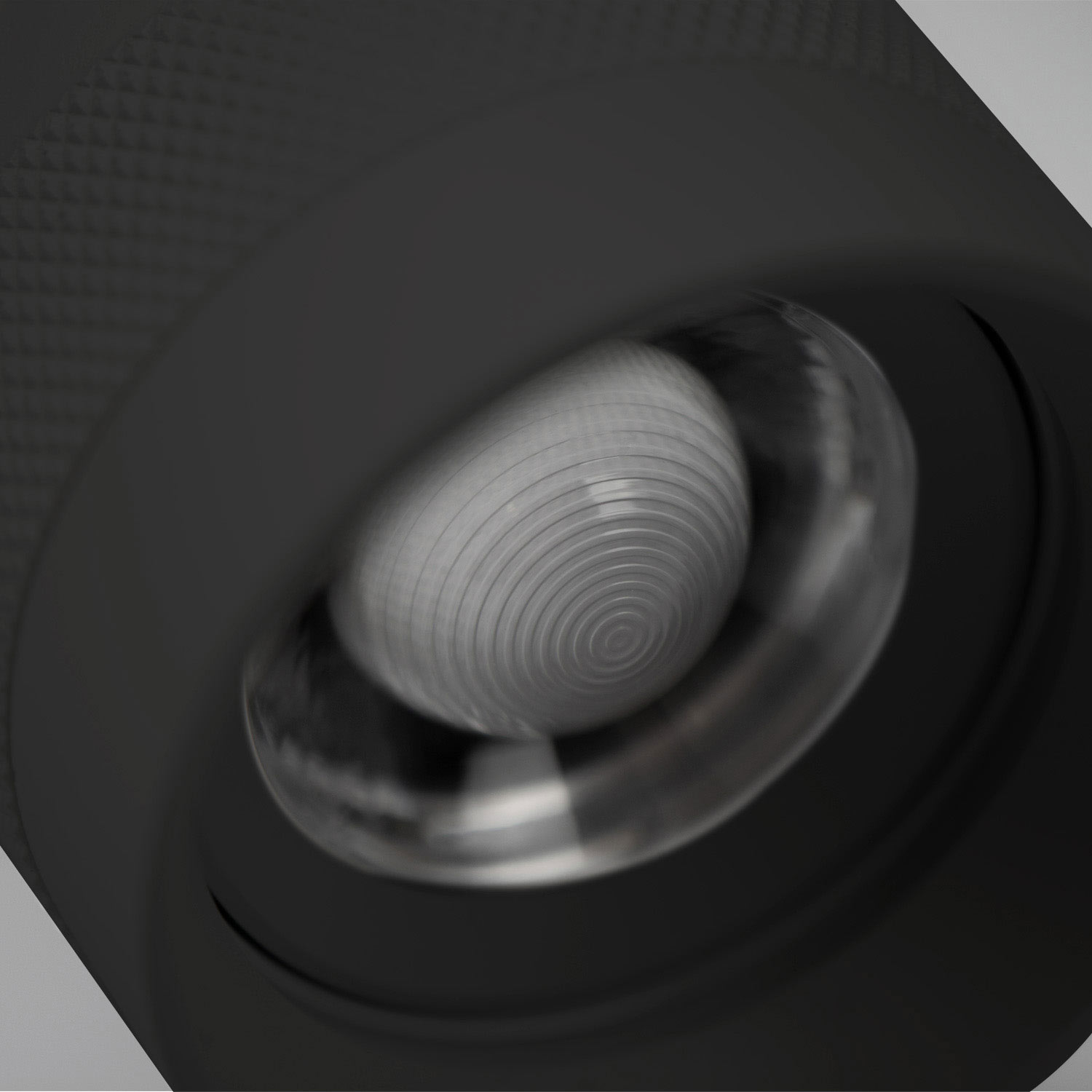 ISOLED 3-Phasen Schienen-Strahler fokussierbar 8W 20°-55° schwarz matt 4000K