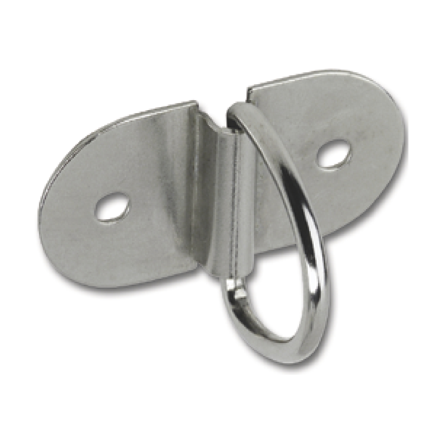 Plattengriff Größe 48x24mm Stahl vernickelt
