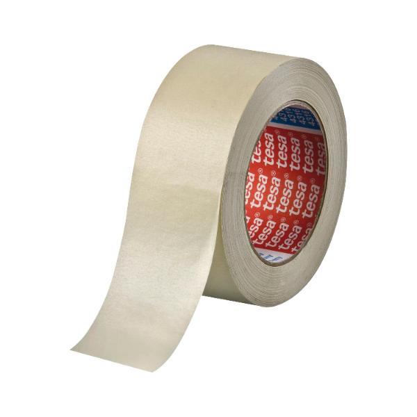 Tesa Flachkreppklebeband 4316 beige, 50 mm x 50 Meter, bis 100 °C