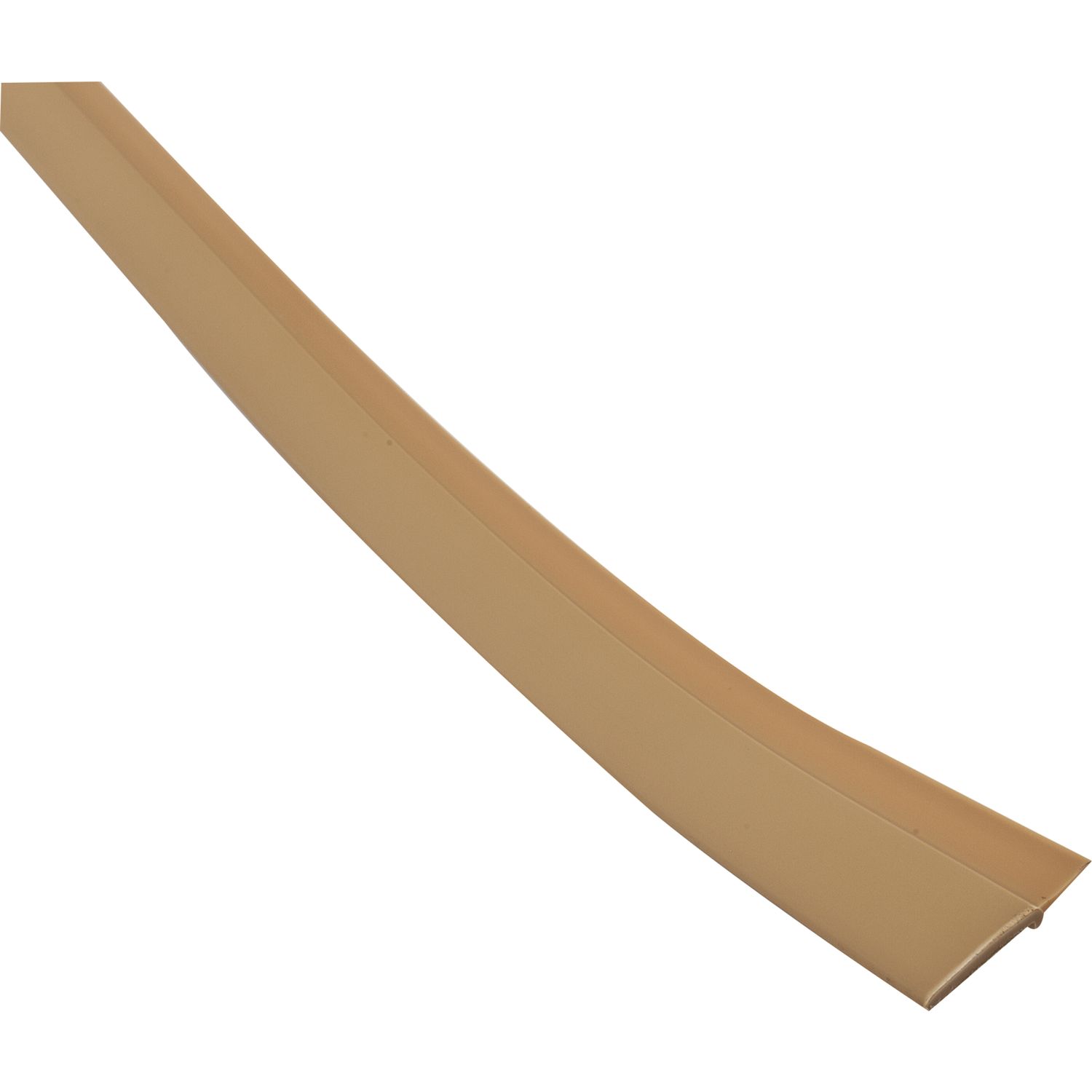 REHAU Schlagleiste mit weicher Lippe,selbstklebend L 2500mm,Kunststoff braun (2.5 m)