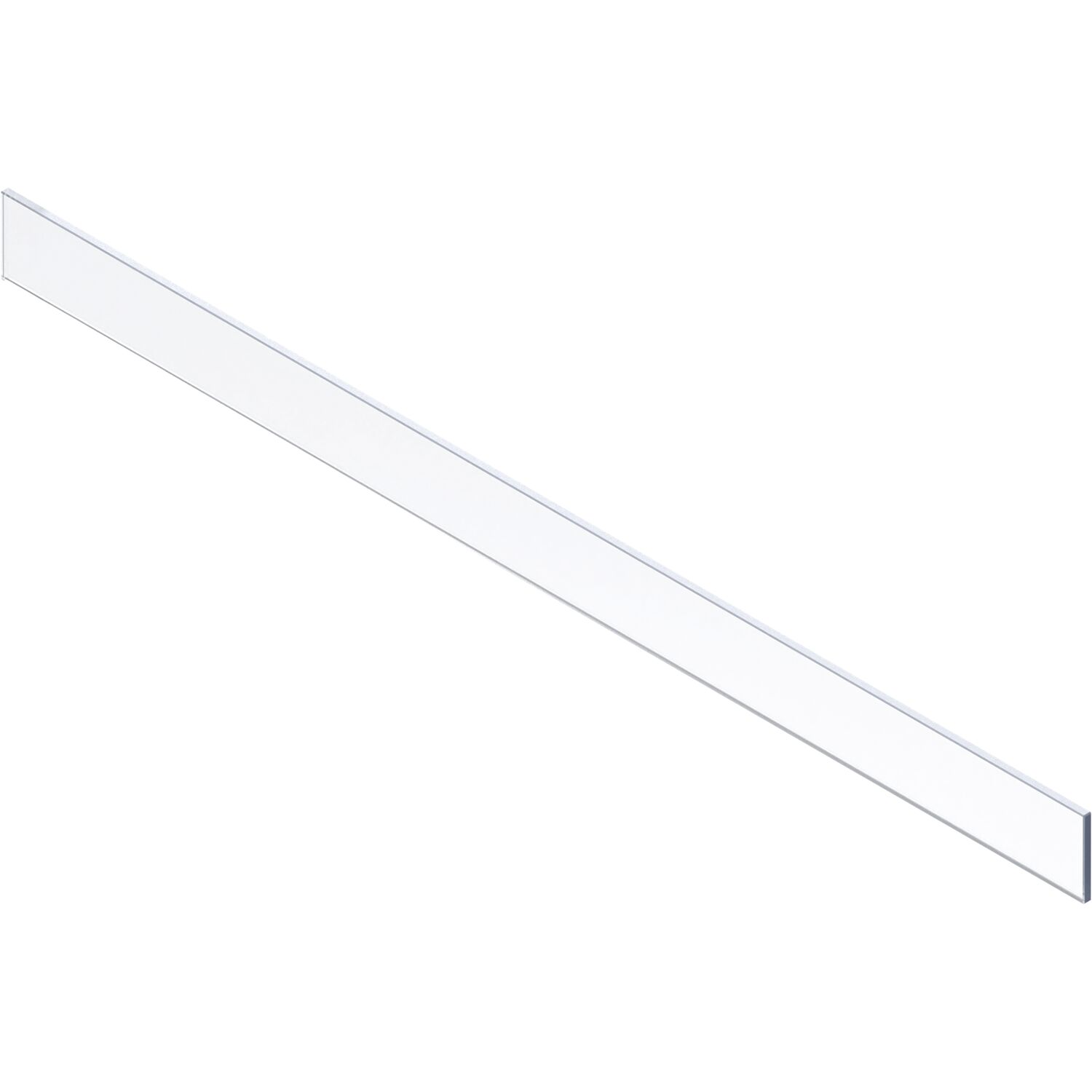 blum MERIVOBOX Einschubelement-Vorne, H=75, KB=1200 (18/19), Glas klar