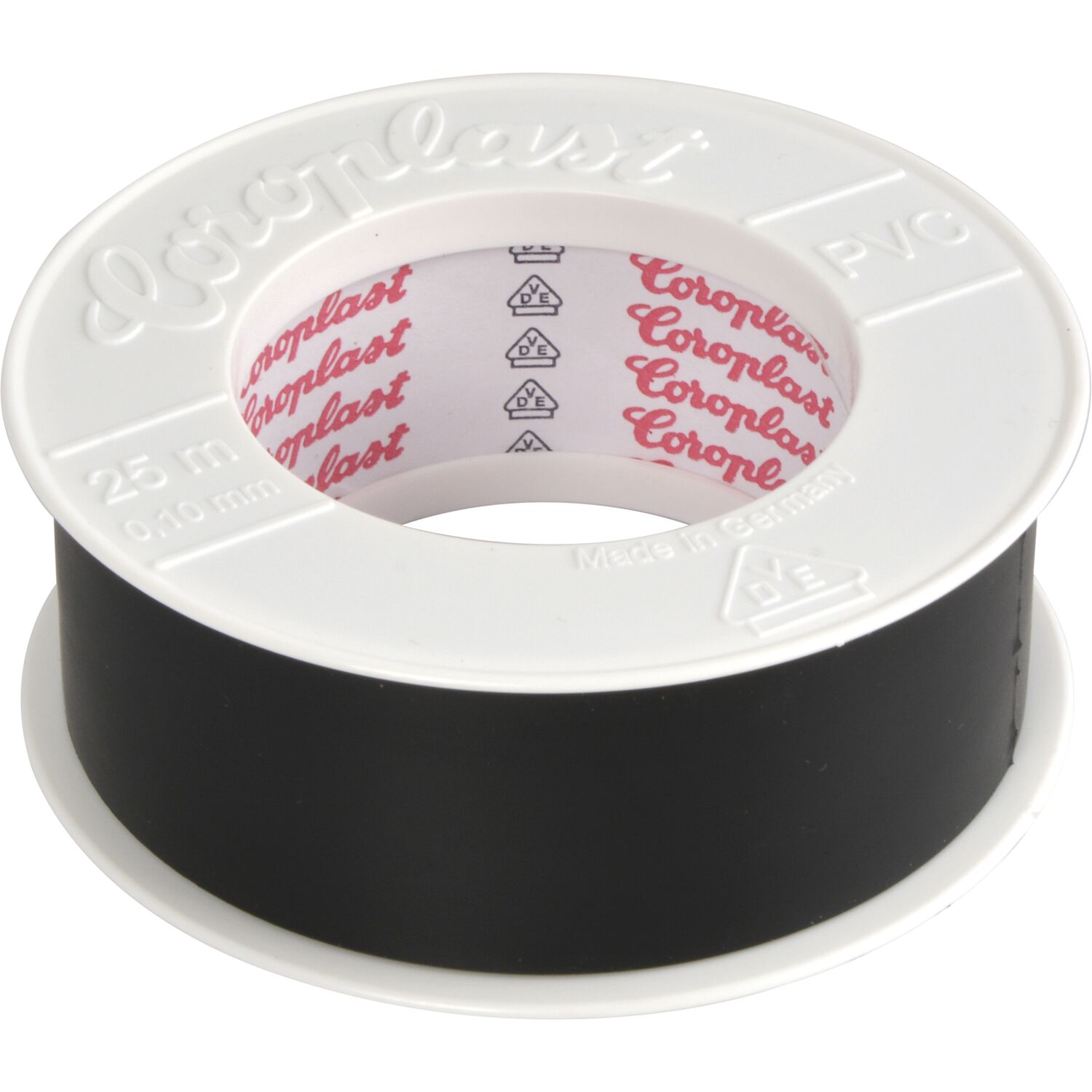 Coroplast Isolierband 0,10x30mmx25m schwarz