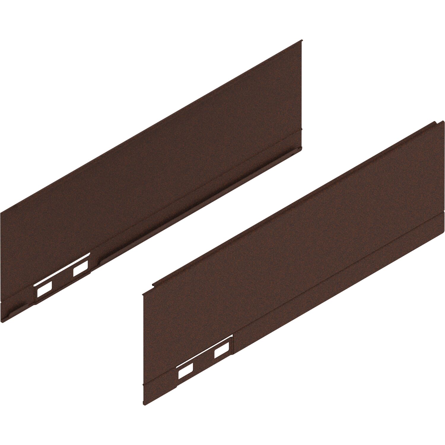 blum LEGRABOX special edition Dekorelement Höhe M, NL 270 mm, Noble Rust