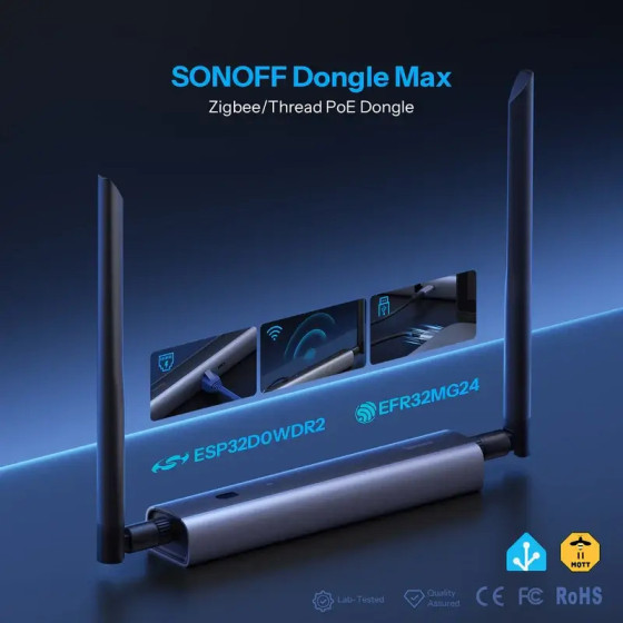 Sonoff Dongle Max Zigbee/Thread PoE Dongle-M