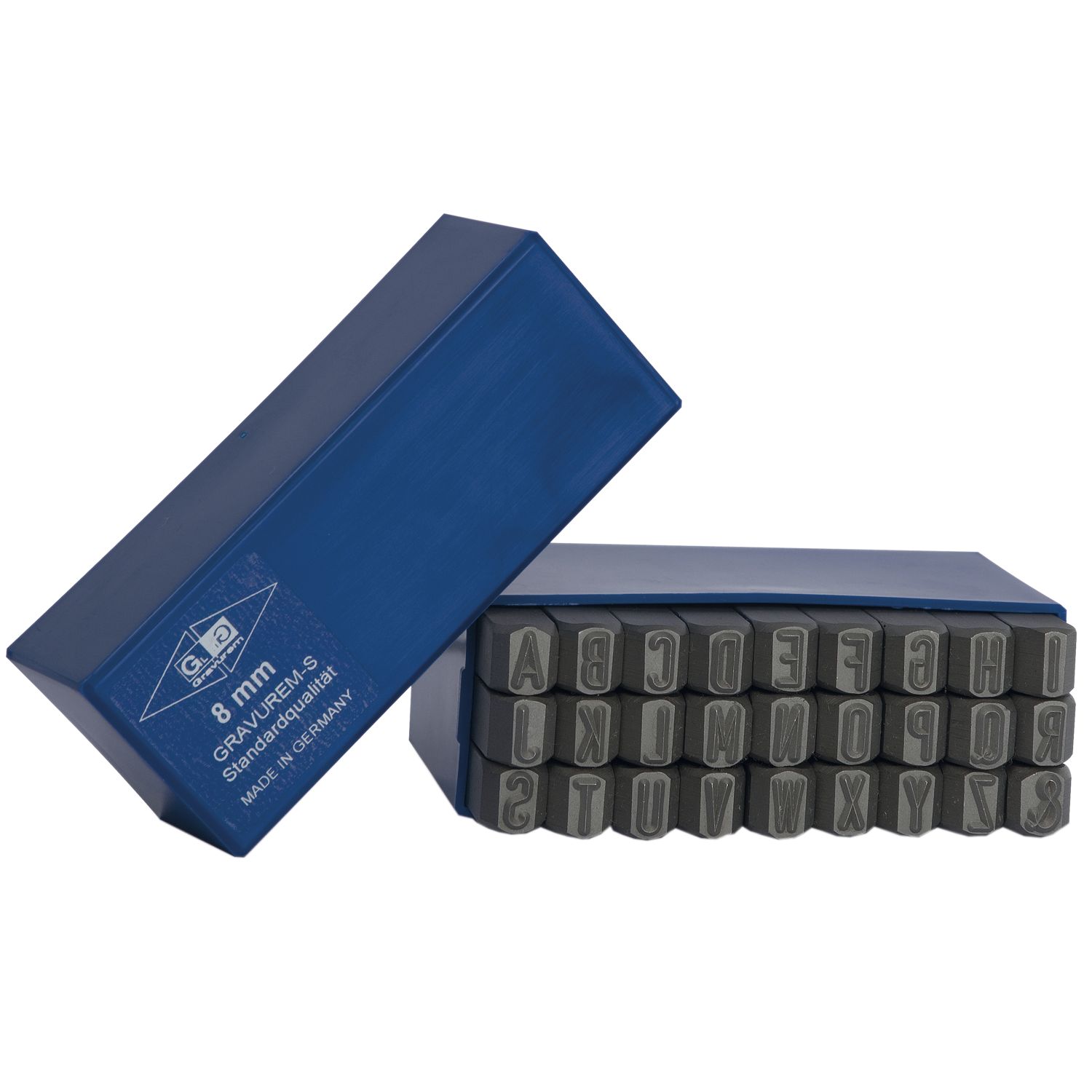 Schlagbuchstaben-Satz Standard 10 mm