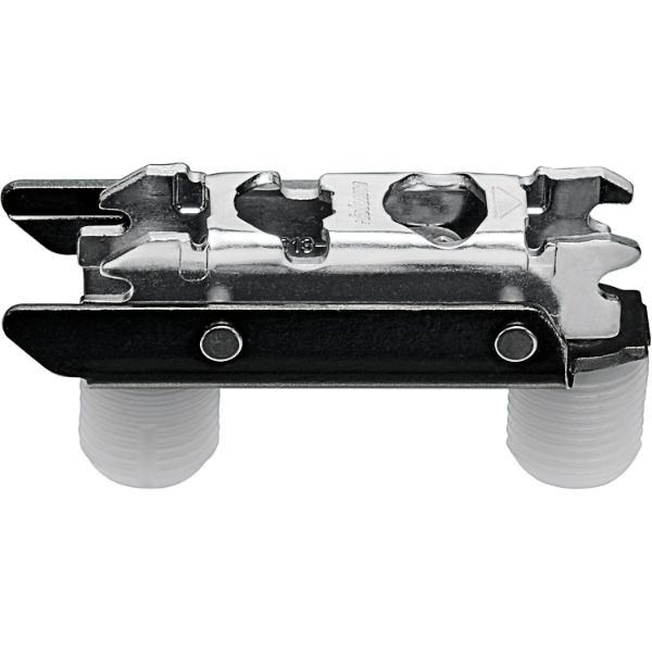 blum CLIP ONYX Exzenter Montageplatte gerade, Stahl, Einpressen, Distanz 0 mm