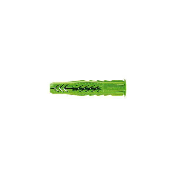 FISCHER Universaldübel UX GREEN 6x 35 Nylon grün mit Rand (40Stk)