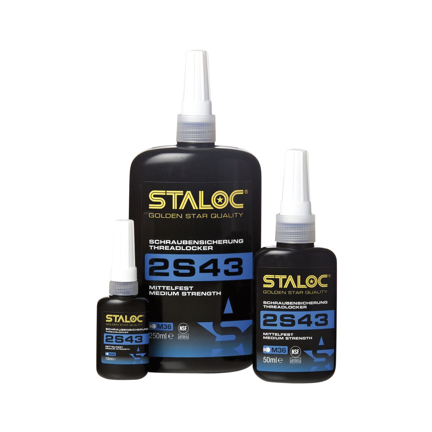 STALOC 2S45 mittelfeste Schraubensicherung 50ml