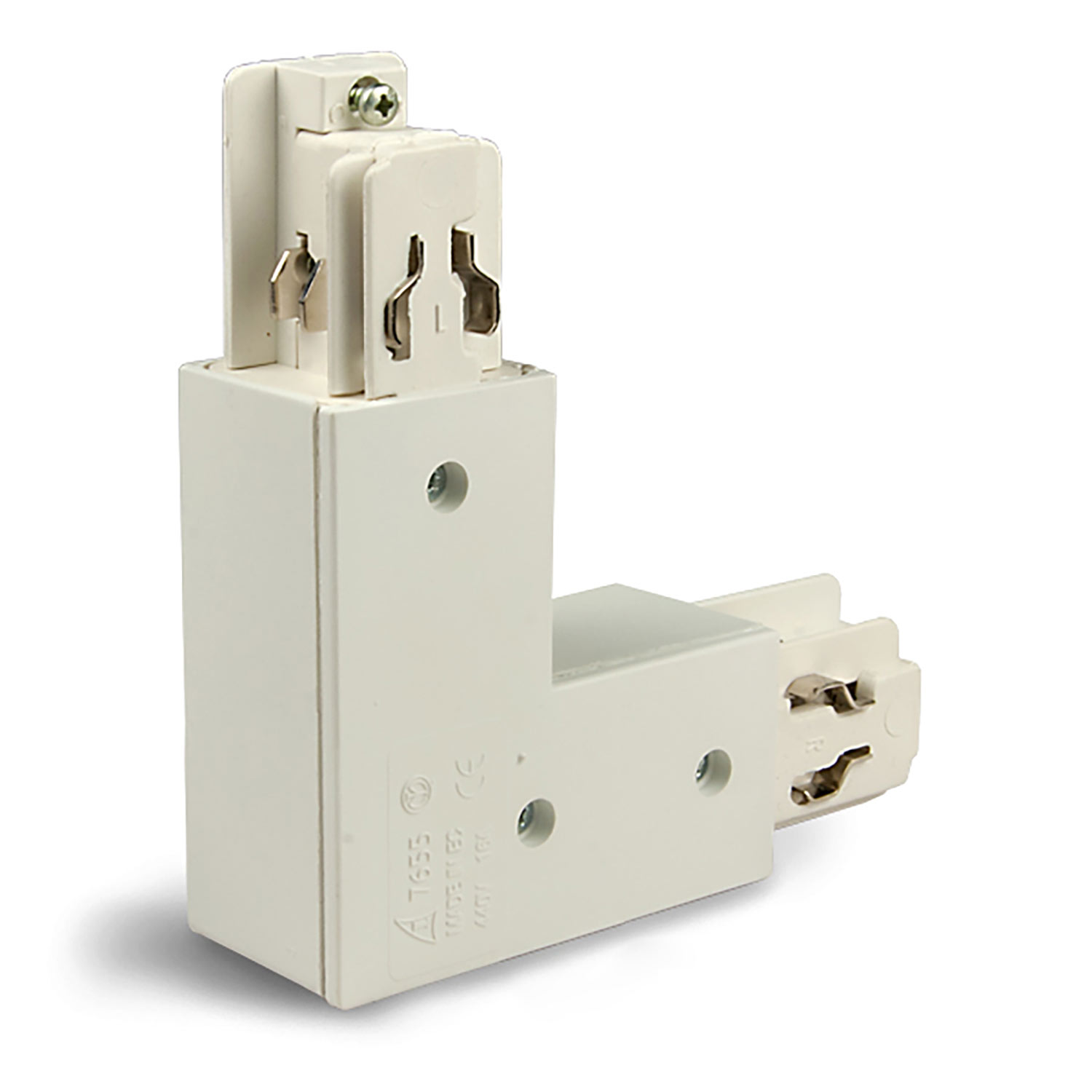 ISOLED 3-Phasen Classic L-Verbinder N-Leiter innen Schutzleiter außen weiß ISOLED 3-Phasen Classic L-Verbinder N-Leiter innen Schutzleiter außen weiß