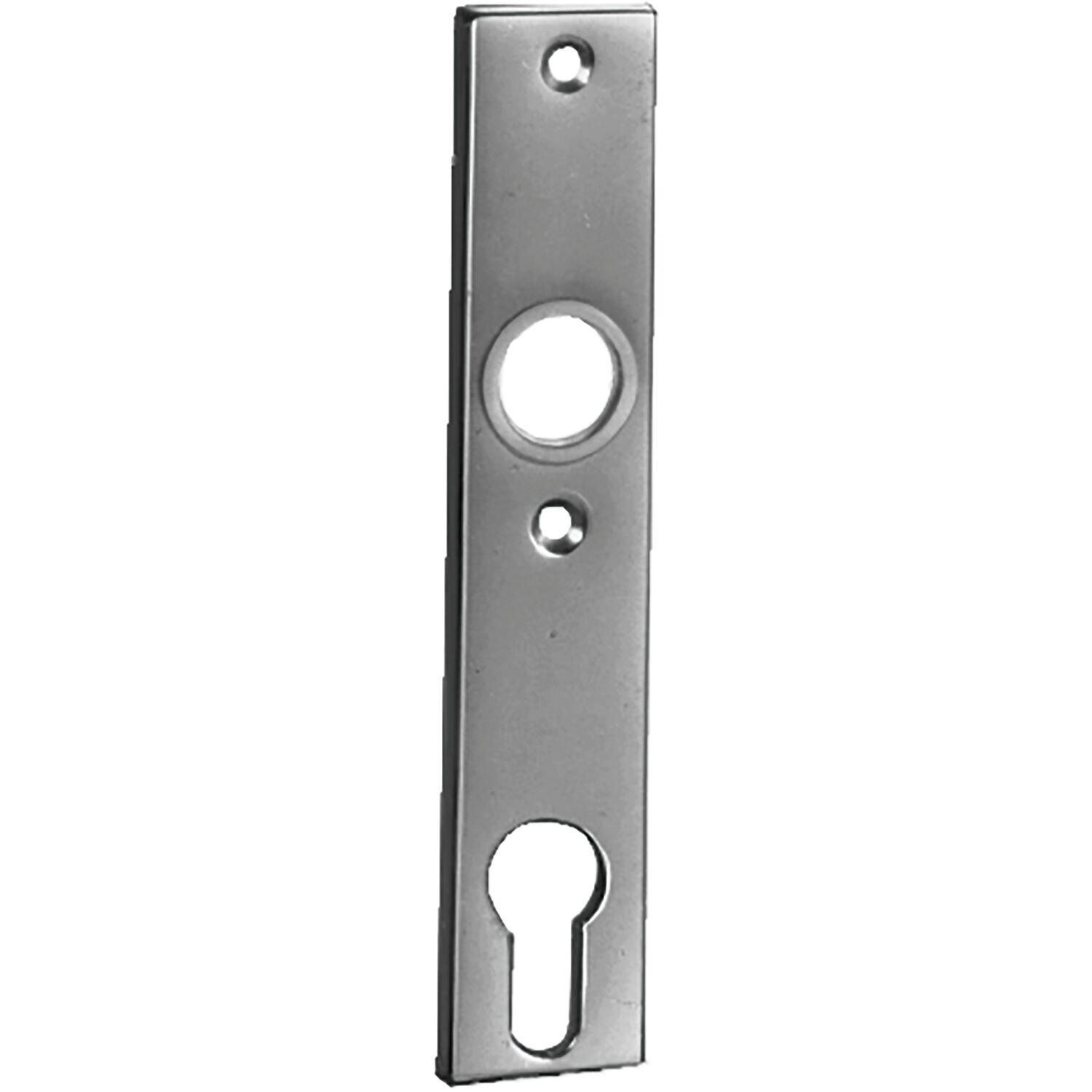 AMF Kurzschild 497Z, PZ 72, Schraublochabstand 67mm,156x32x7 mm, silber eloxiert AMF Kurzschild 497Z, PZ 72, Schraublochabstand 67mm,156x32x7 mm, silber eloxiert