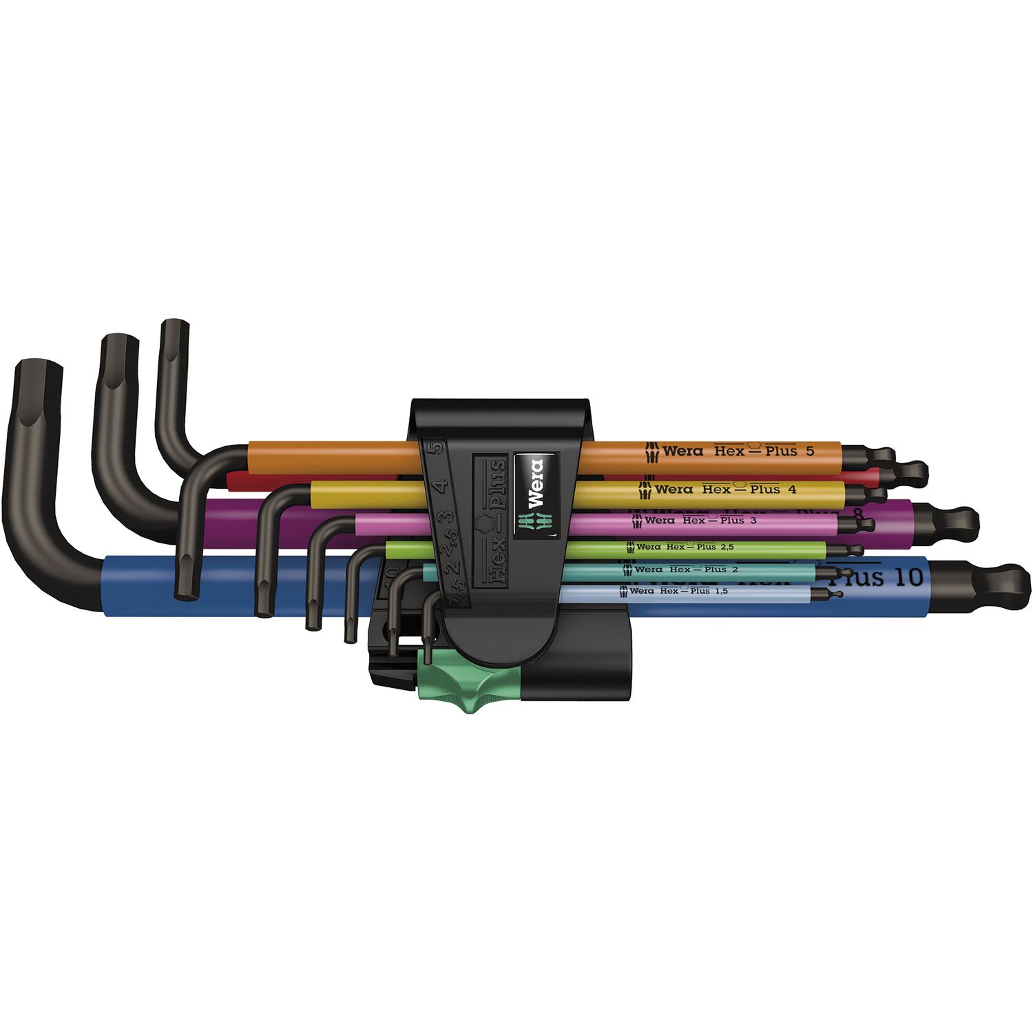 Wera Sechskant Stiftschlüssel-Satz 950/9 Hex-Plus MC 1 9-teilig