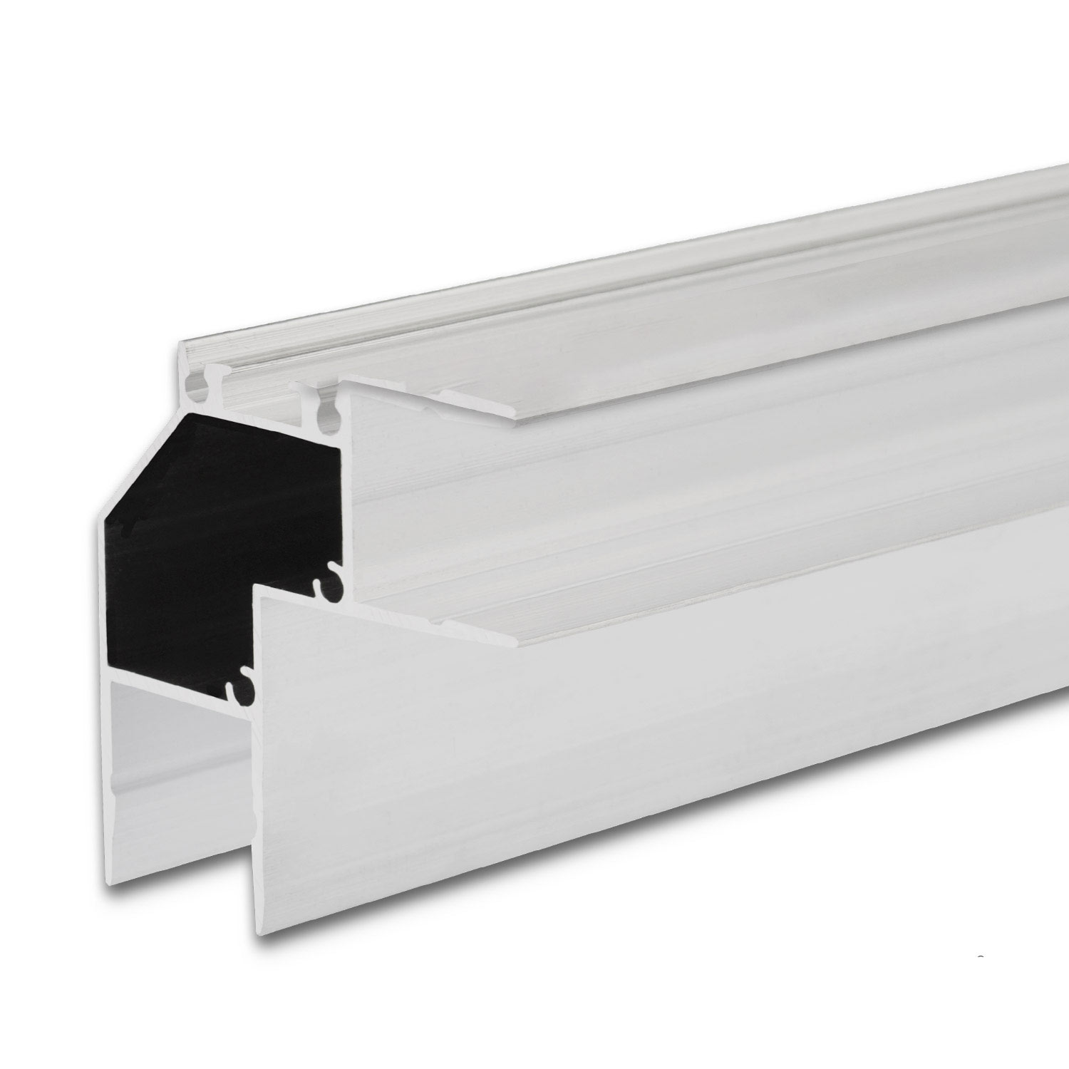ISOLED LED Eckprofil HIDE ANGLE Aluminium weiß RAL 9003 200cm