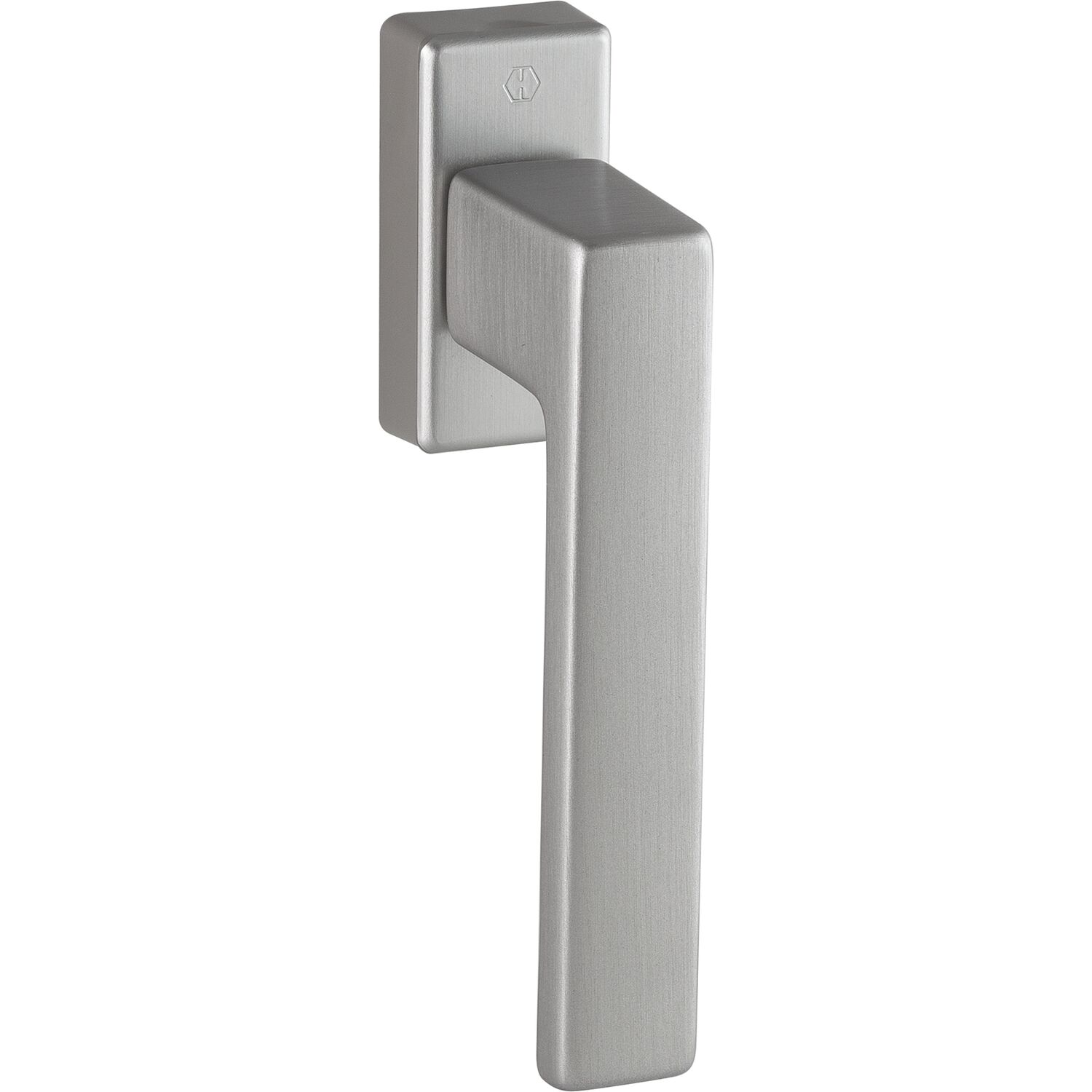 Hoppe Fenstergriff TOULON Vierkant 7x32-42mm Aluminium edelstahlfarbig matt