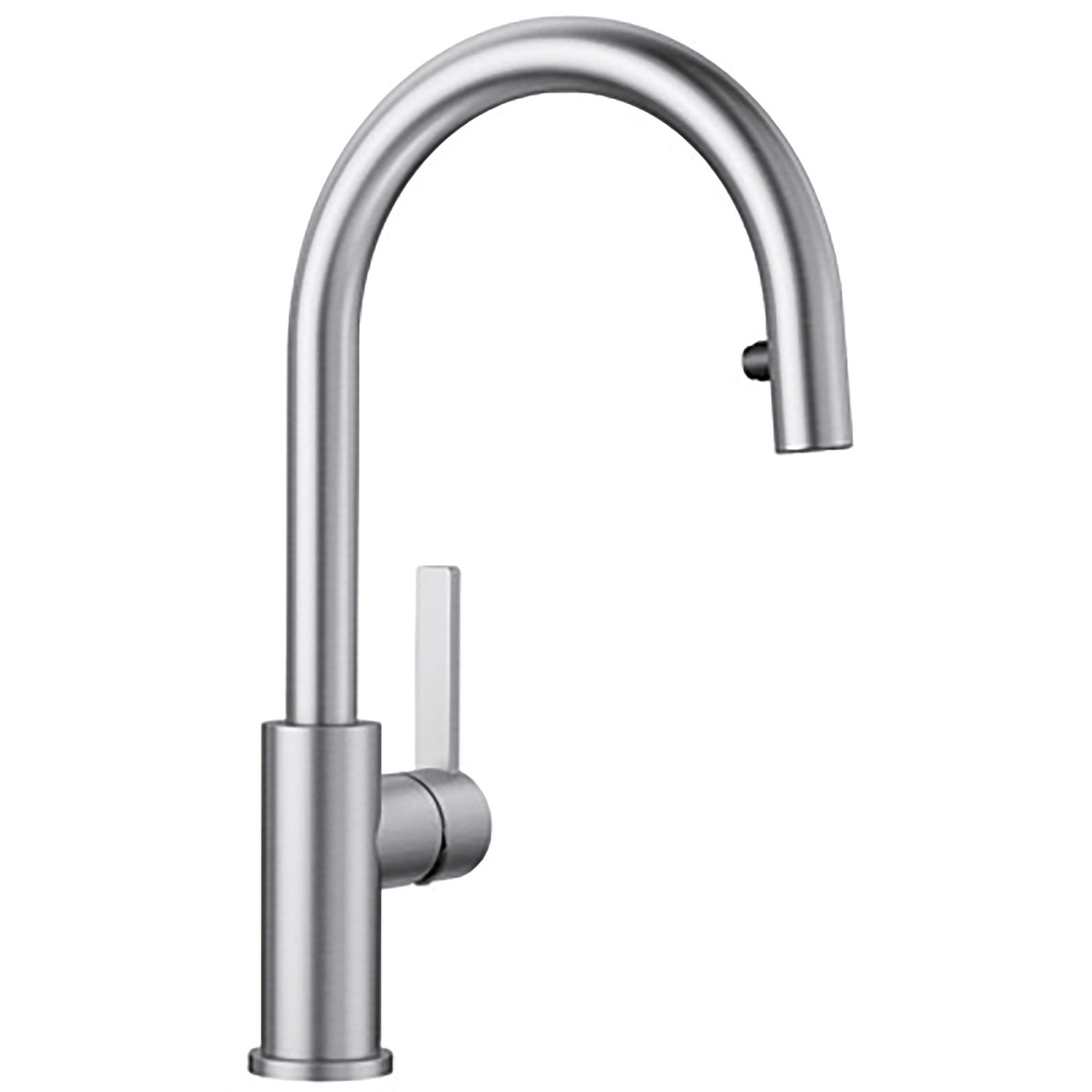 BLANCO Küchenarmatur Candor-S mit Schlauchauszug 523121 druckfest Edelstahl