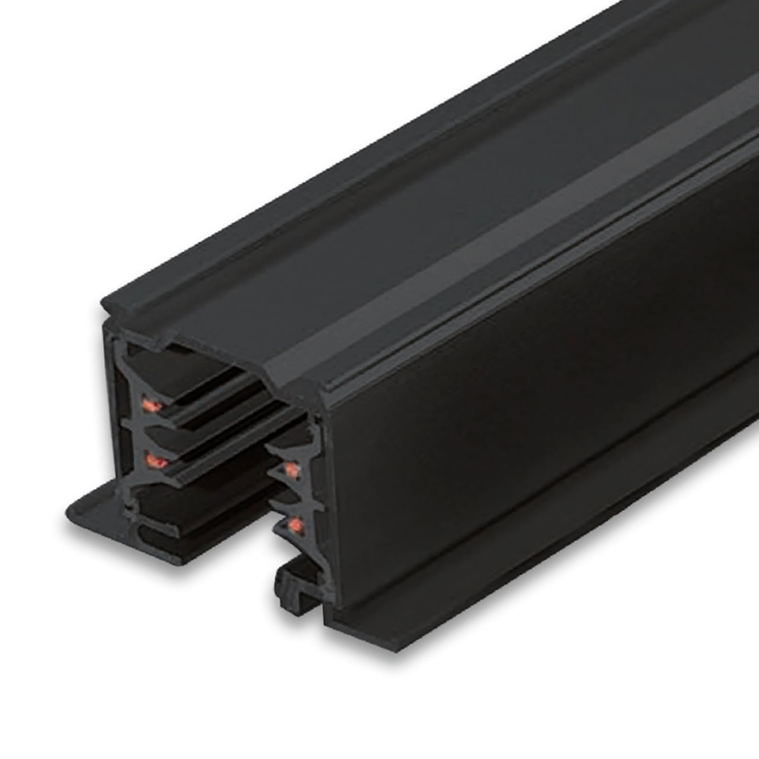 ISOLED 3-Phasen Classic Einbau-Stromschiene 2m schwarz ISOLED 3-Phasen Classic Einbau-Stromschiene 2m schwarz