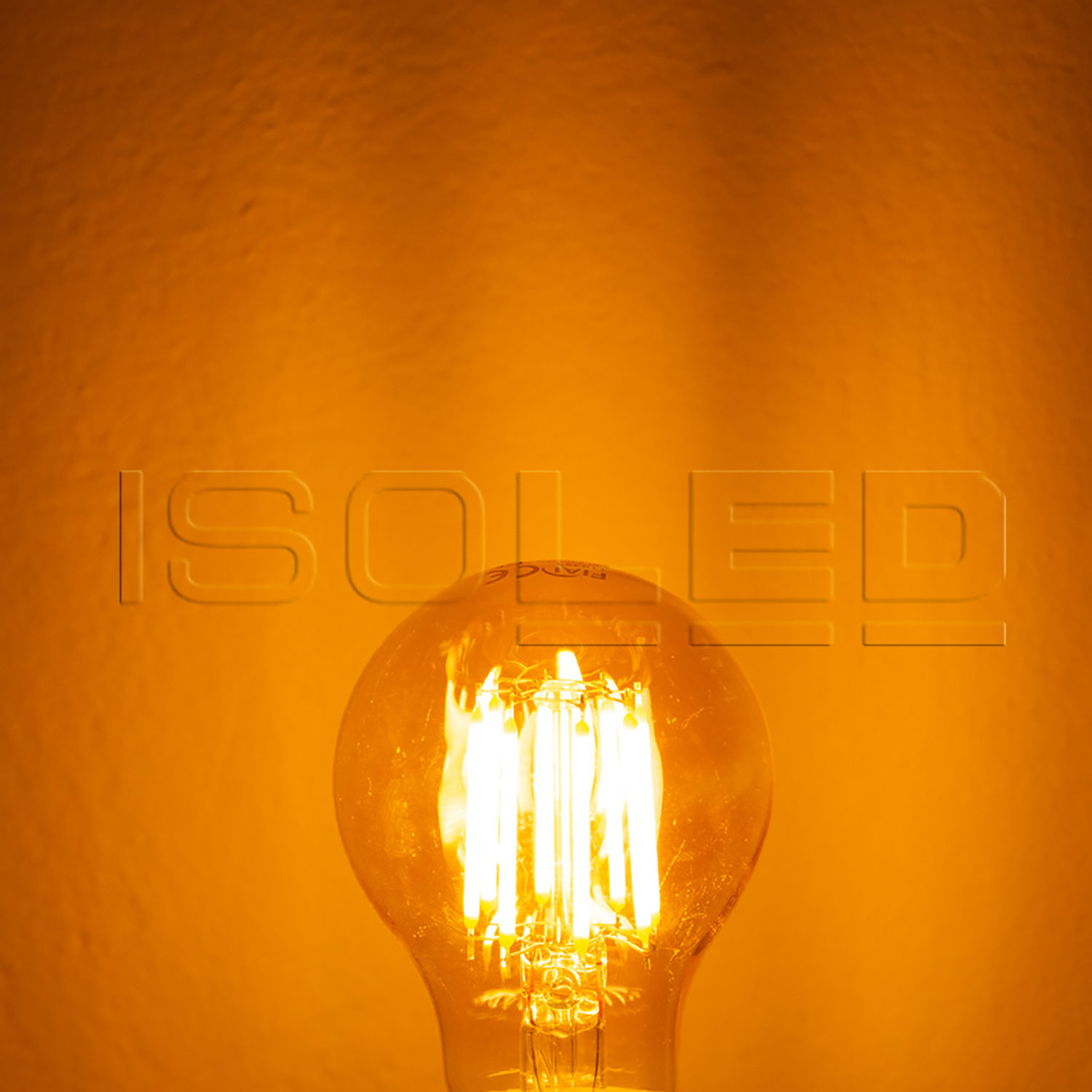 ISOLED E27 Vintage Line LED Birne 8W ultrawarmweiß dimmbar